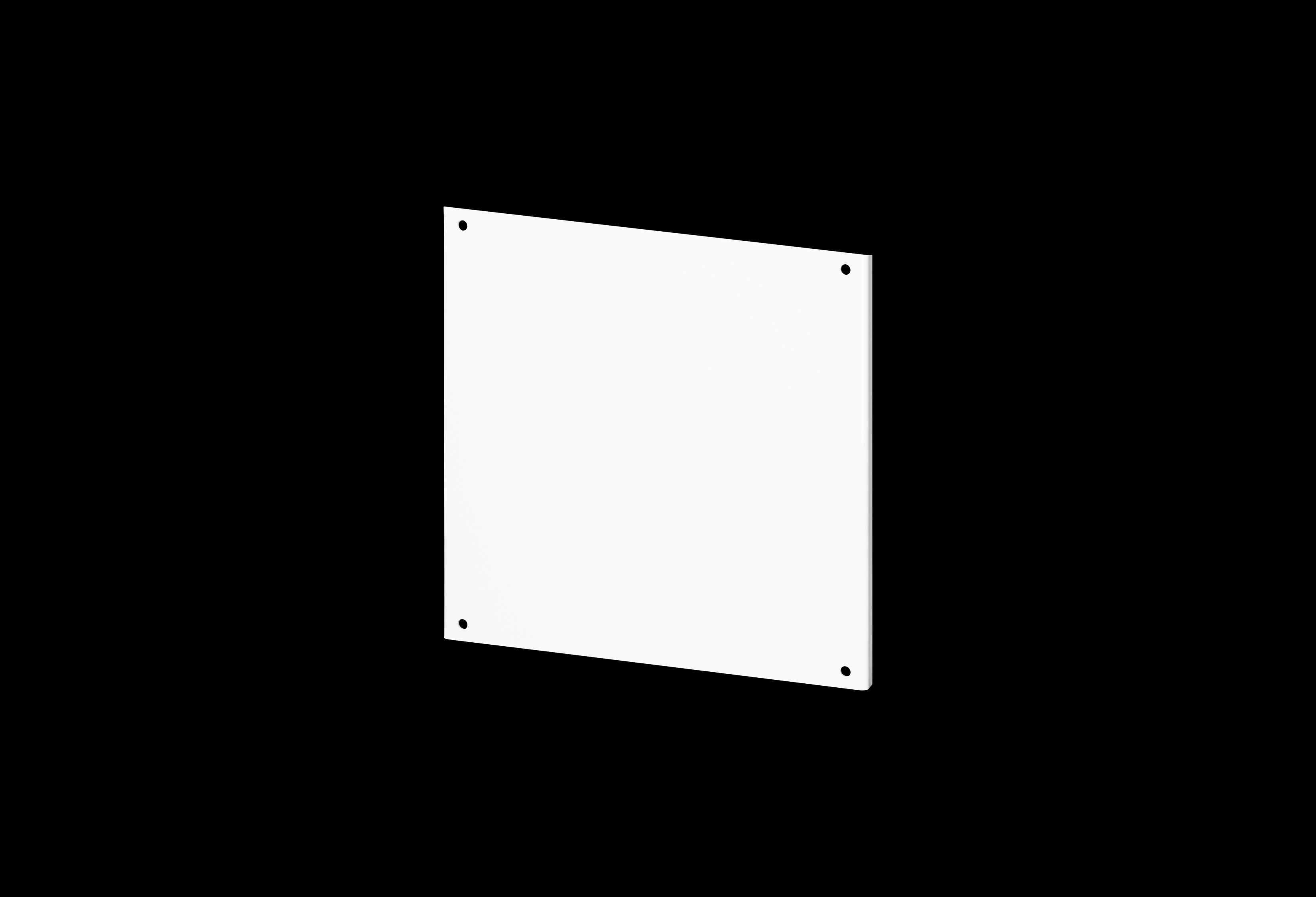 Painted Carbon Steel Standard Back Panel 24 x 24 Inches for use with Disconnect Series by Stahlin