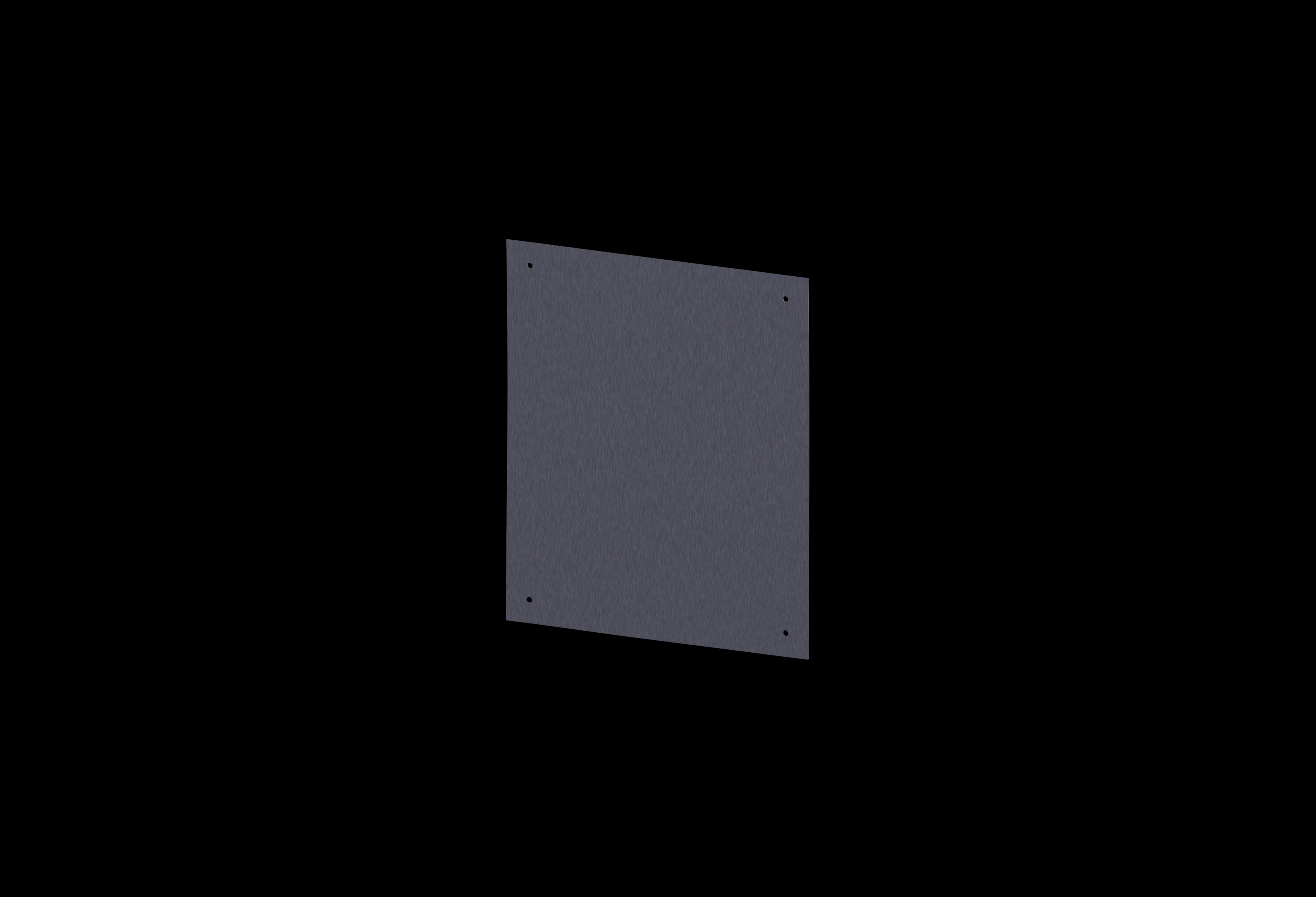 Aluminum Back Panel 24 x 20 Inches for use with Expanded J Series by Stahlin