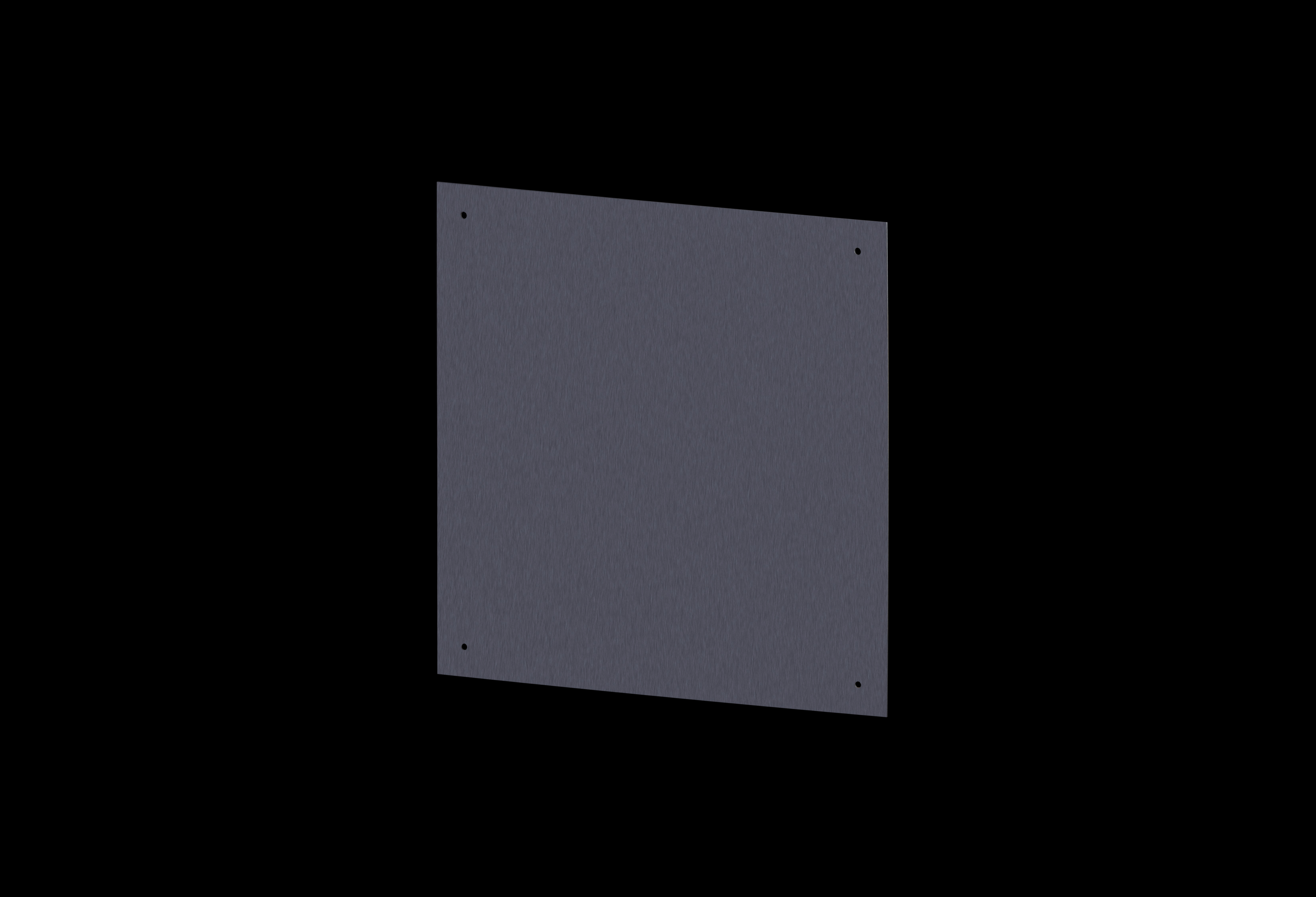 Aluminum Back Panel 24 x 24 Inches for use with Expanded J Series by Stahlin