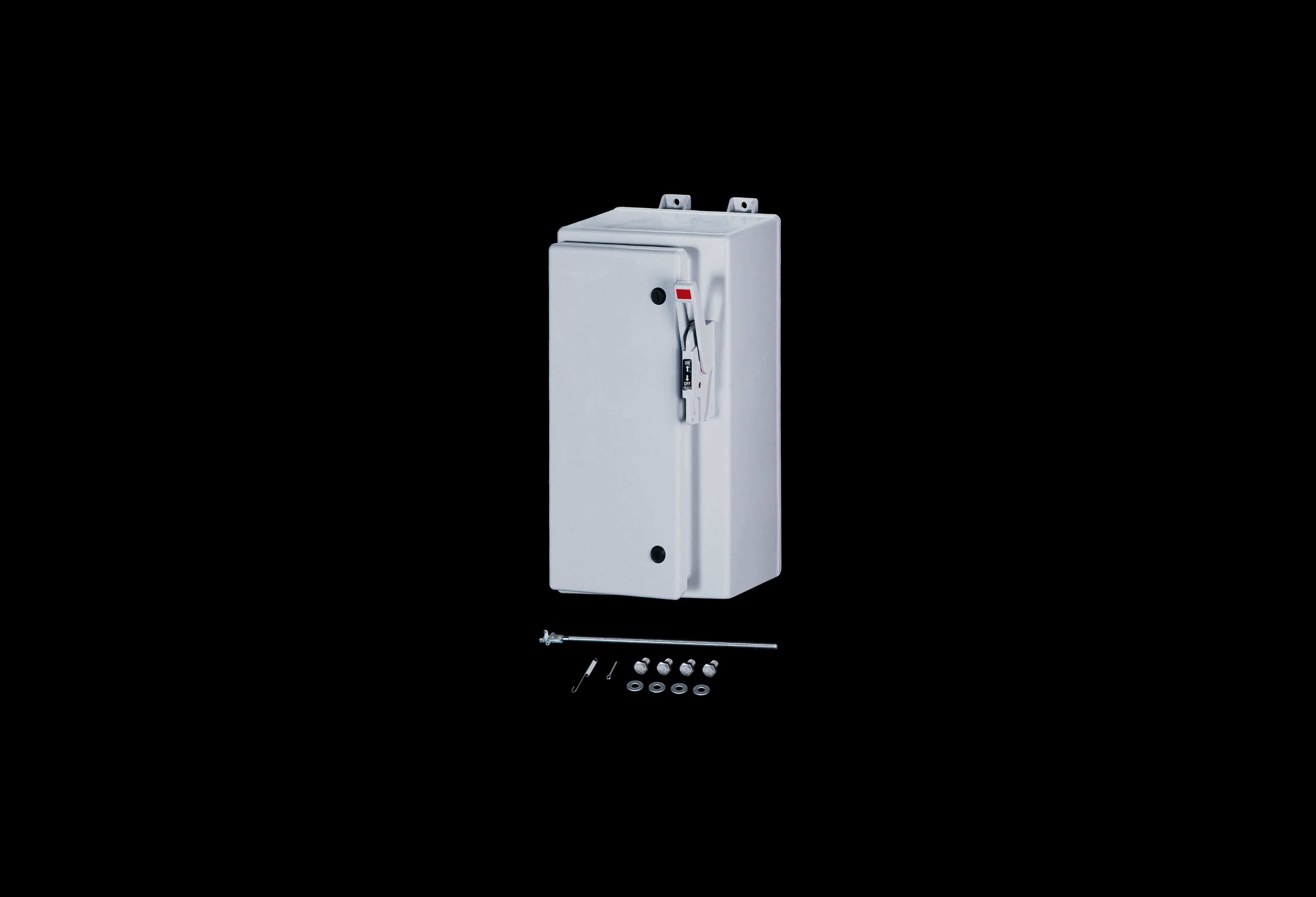 Fiberglass Control Disconnect Series Enclosure 20 x 16 x 8 Inches with Opaque Cover by Stahlin