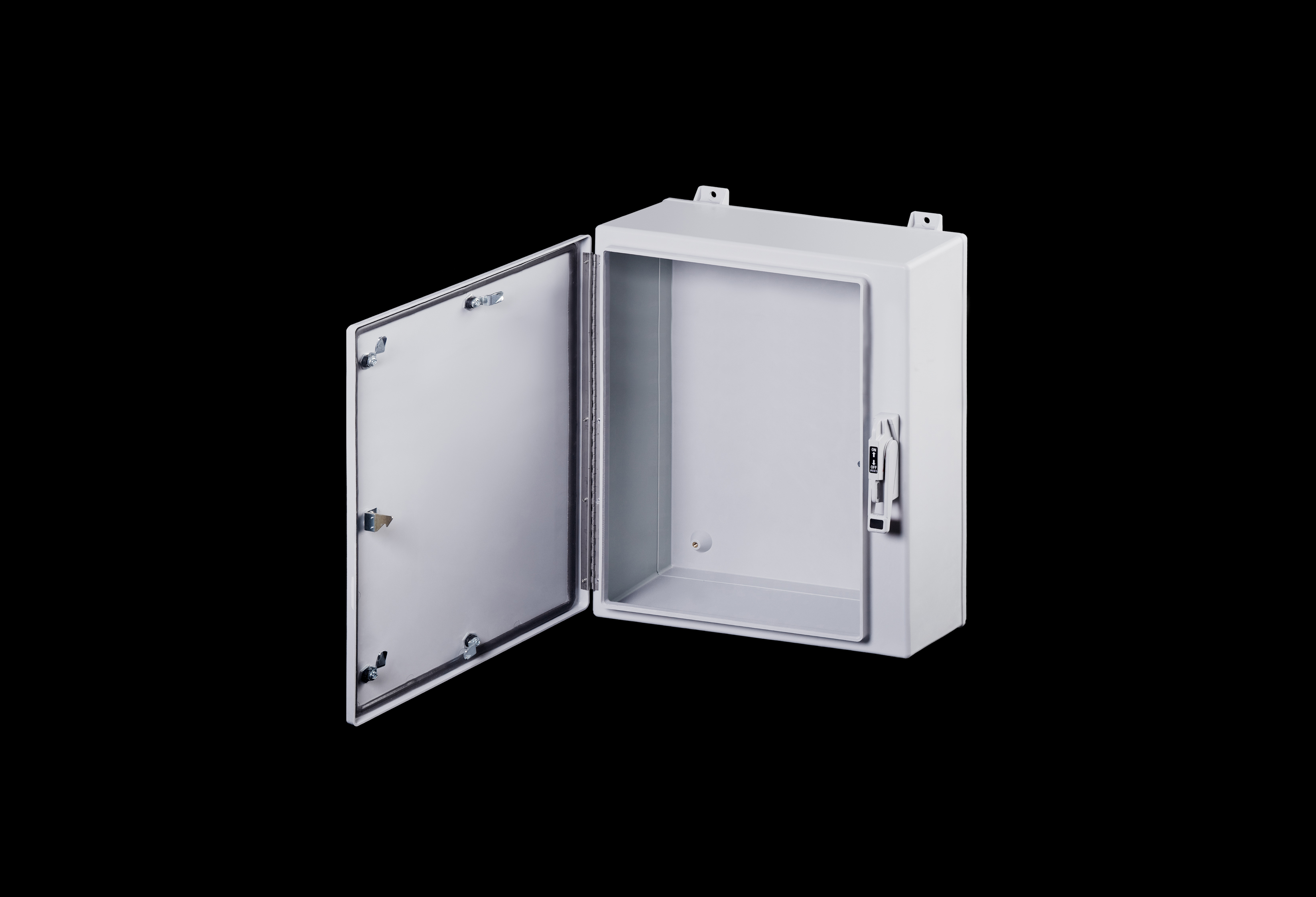 Fiberglass Control Disconnect Series Enclosure 30 x 24 x 10 Inches with Opaque Cover by Stahlin