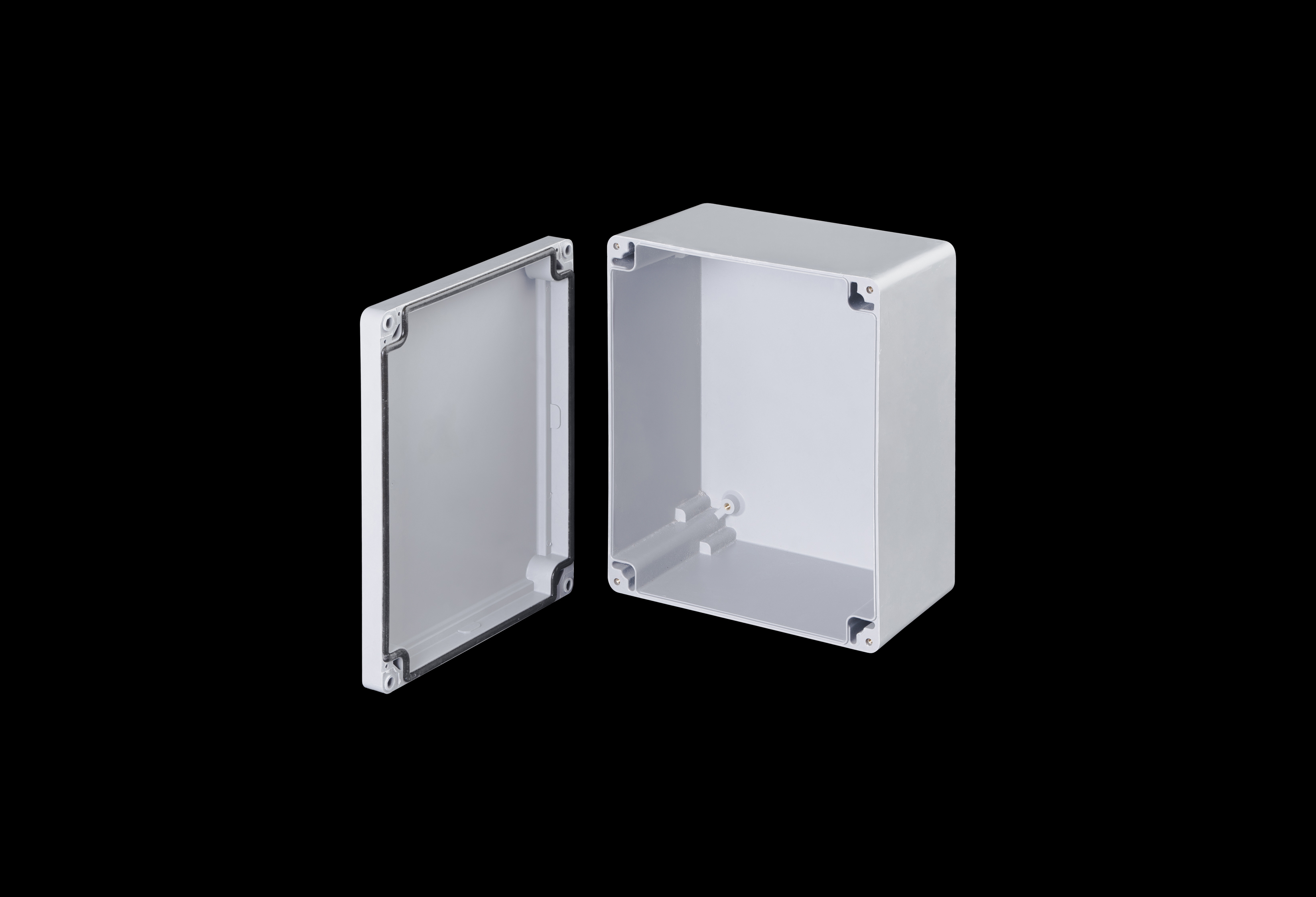Fiberglass Enclosure 11 x 9 x 6 Inches Classic Series with Opaque Lift Off Cover by Stahlin