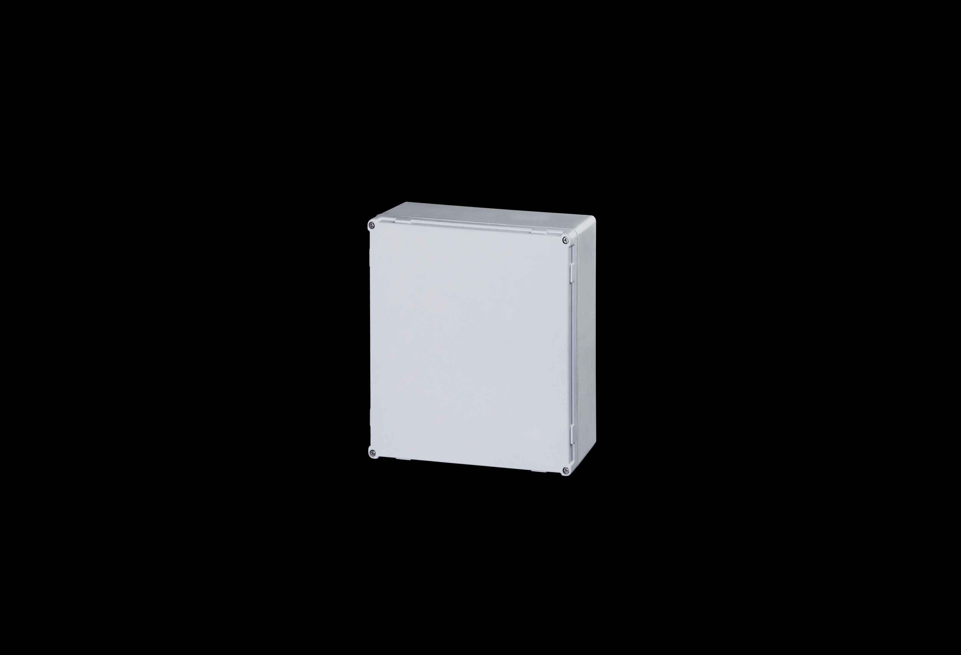 Fiberglass Enclosure  10 x 10 x 5 Inches DuraBoxx Series Shallow with Opaque Lift Off Cover by Stahlin