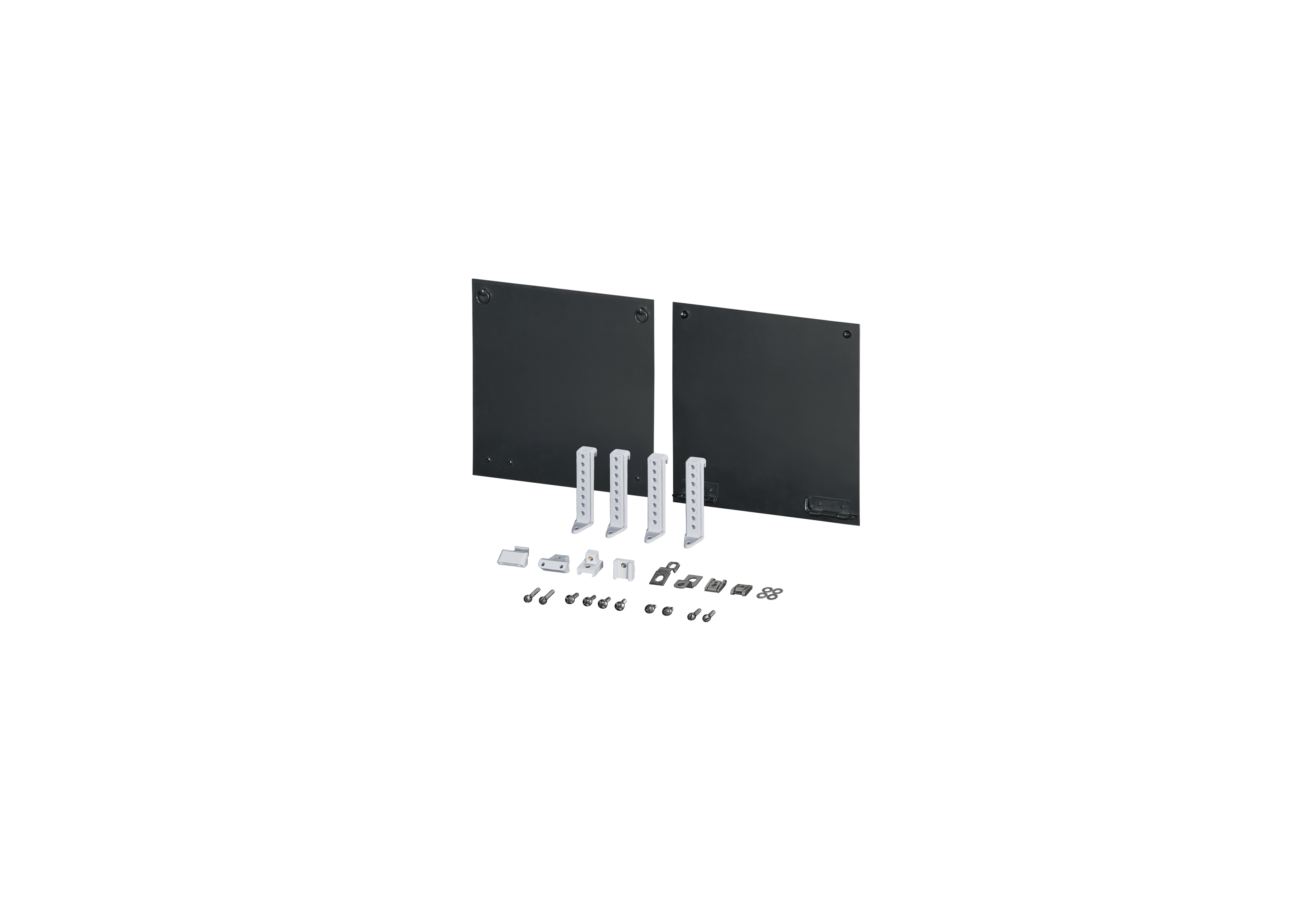Diamond Shield Series Aluminum Variable Height Swing Panel and Accessory Kit 10 x 8 Inches by Stahlin