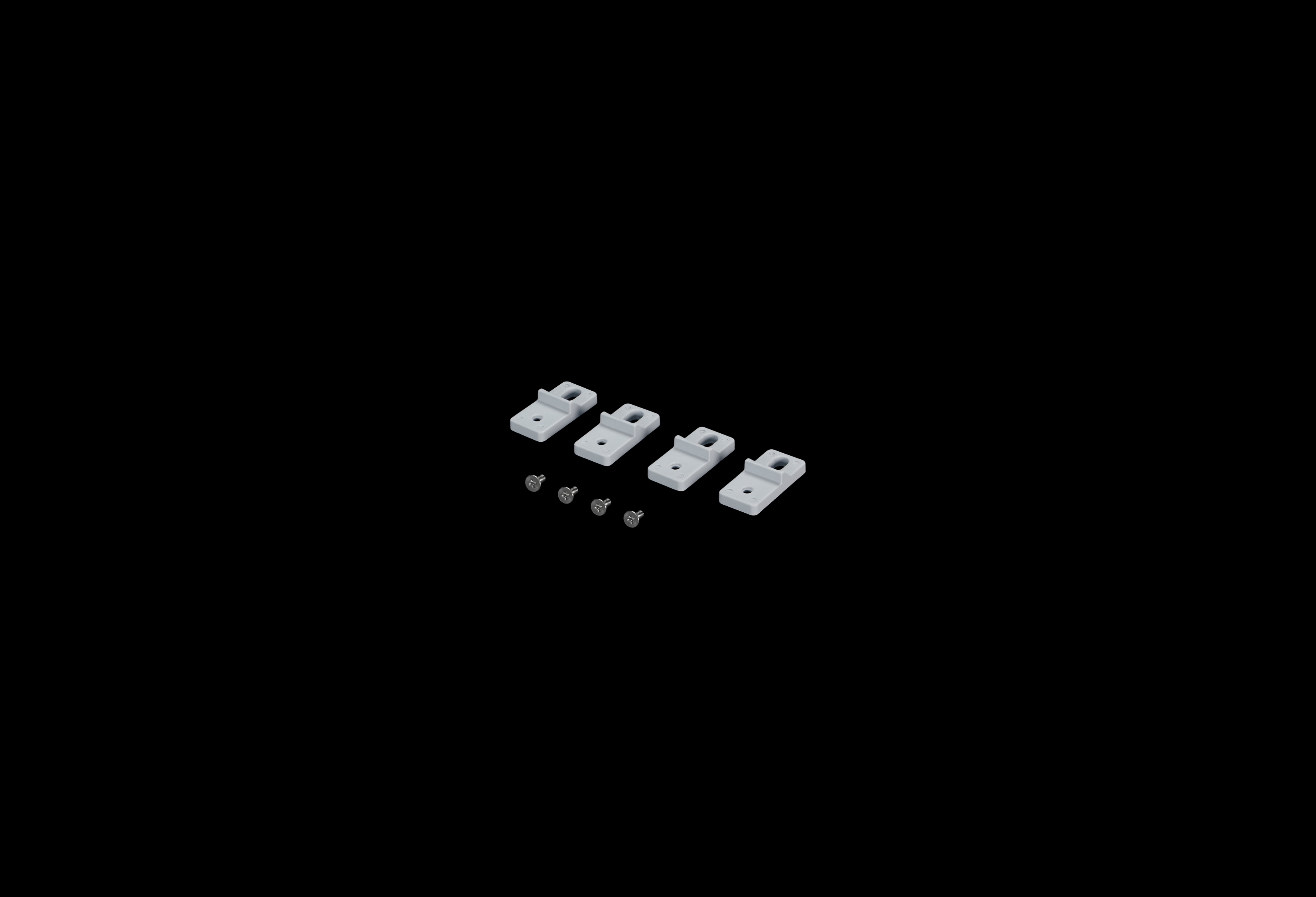 Mounting Feet Kit for Diamond Shield Series  by Stahlin