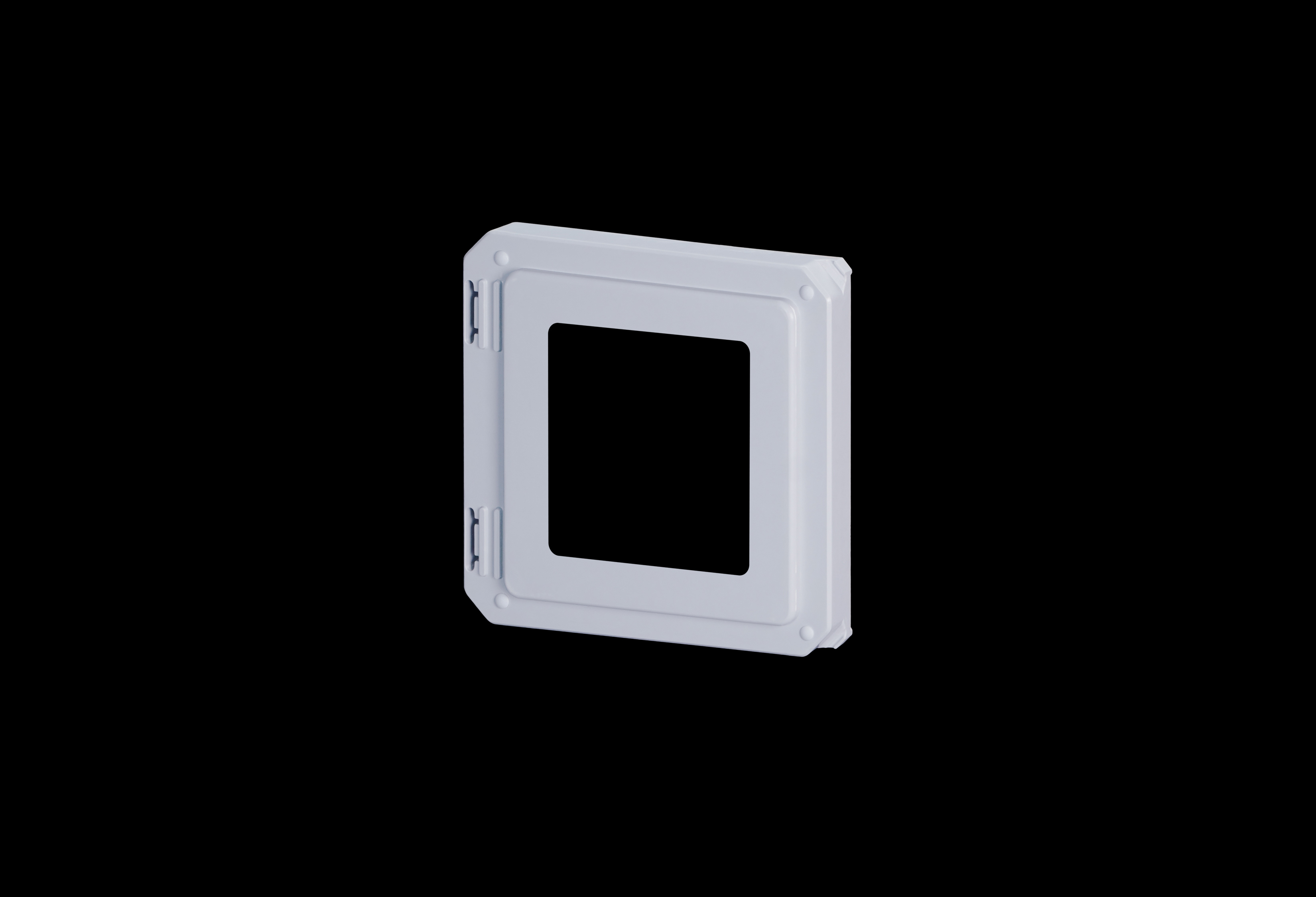 Fiberglass Opaque Replacement Cover with Viewing Window for Diamond Shield 8 x 8 Inches by Stahlin