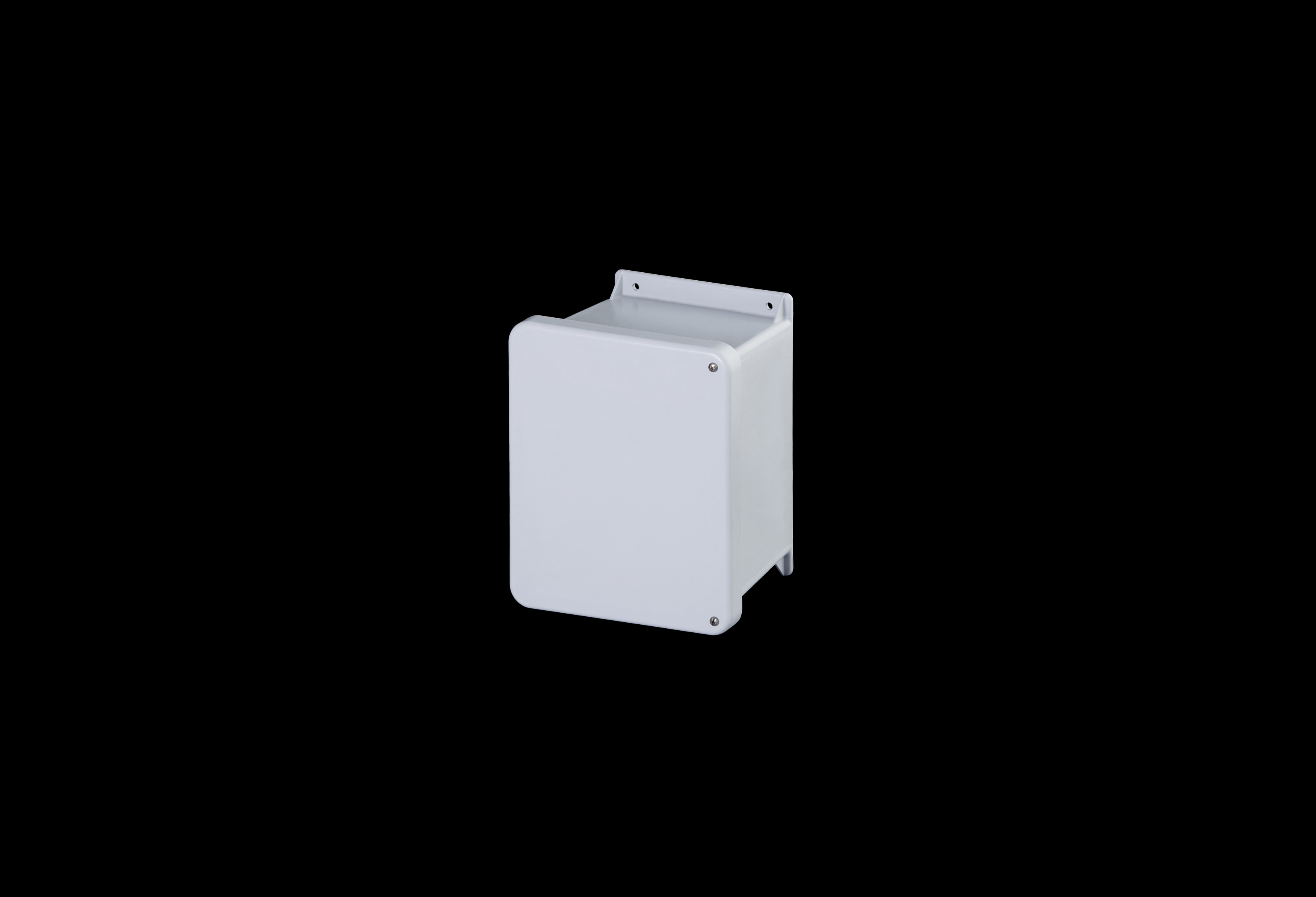 Fiberglass Enclosure 10 x 8 x 6 Inches J Series with Hinged, Screw Down Opaque Cover by Stahlin