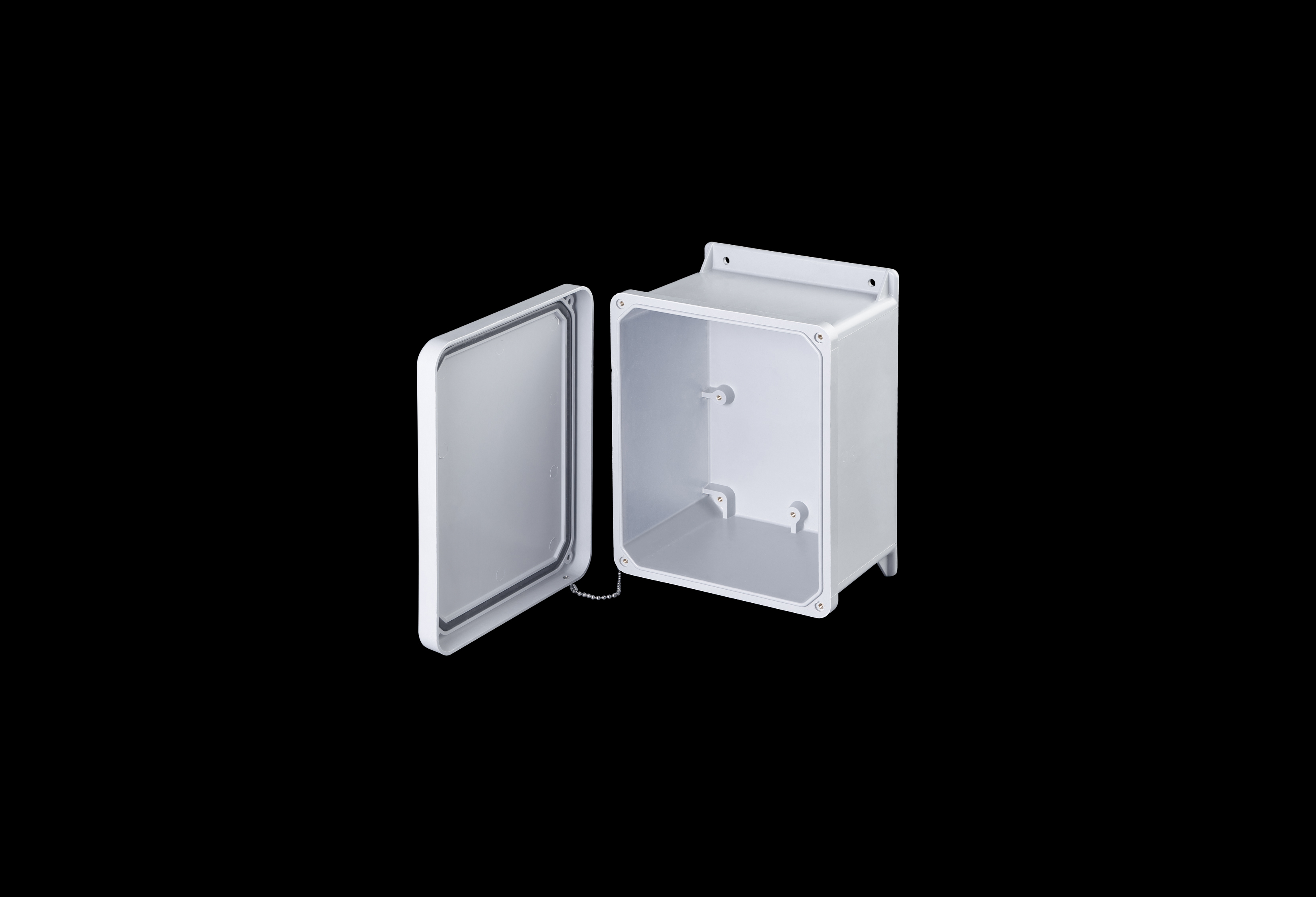 Fiberglass Enclosure 10 x 8 x 6 Inches J Series with Opaque Lift Off Cover by Stahlin