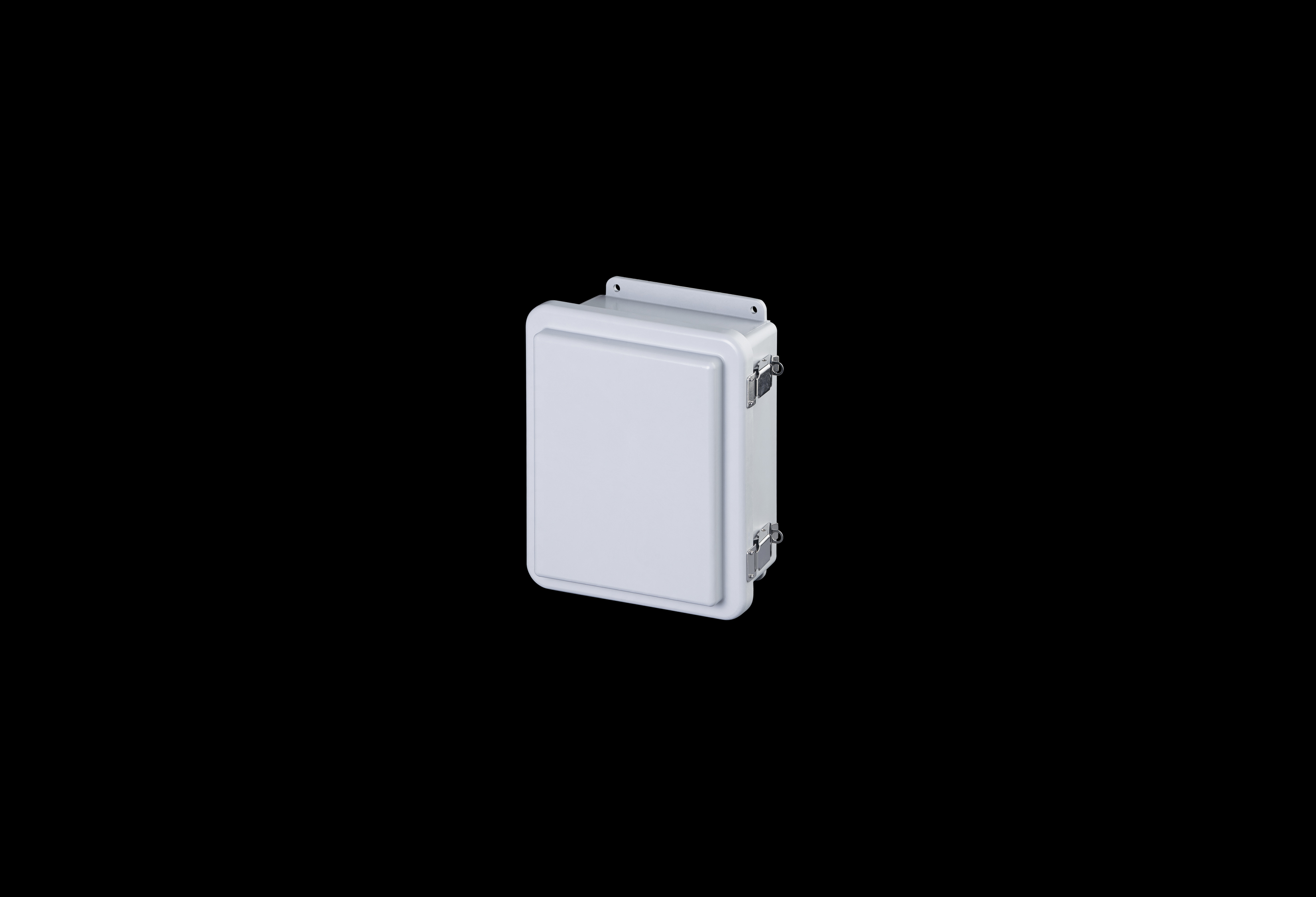 Fiberglass Enclosure 10 x 8 x 5 Inches J Series with Hinged, Latched Opaque Cover by Stahlin