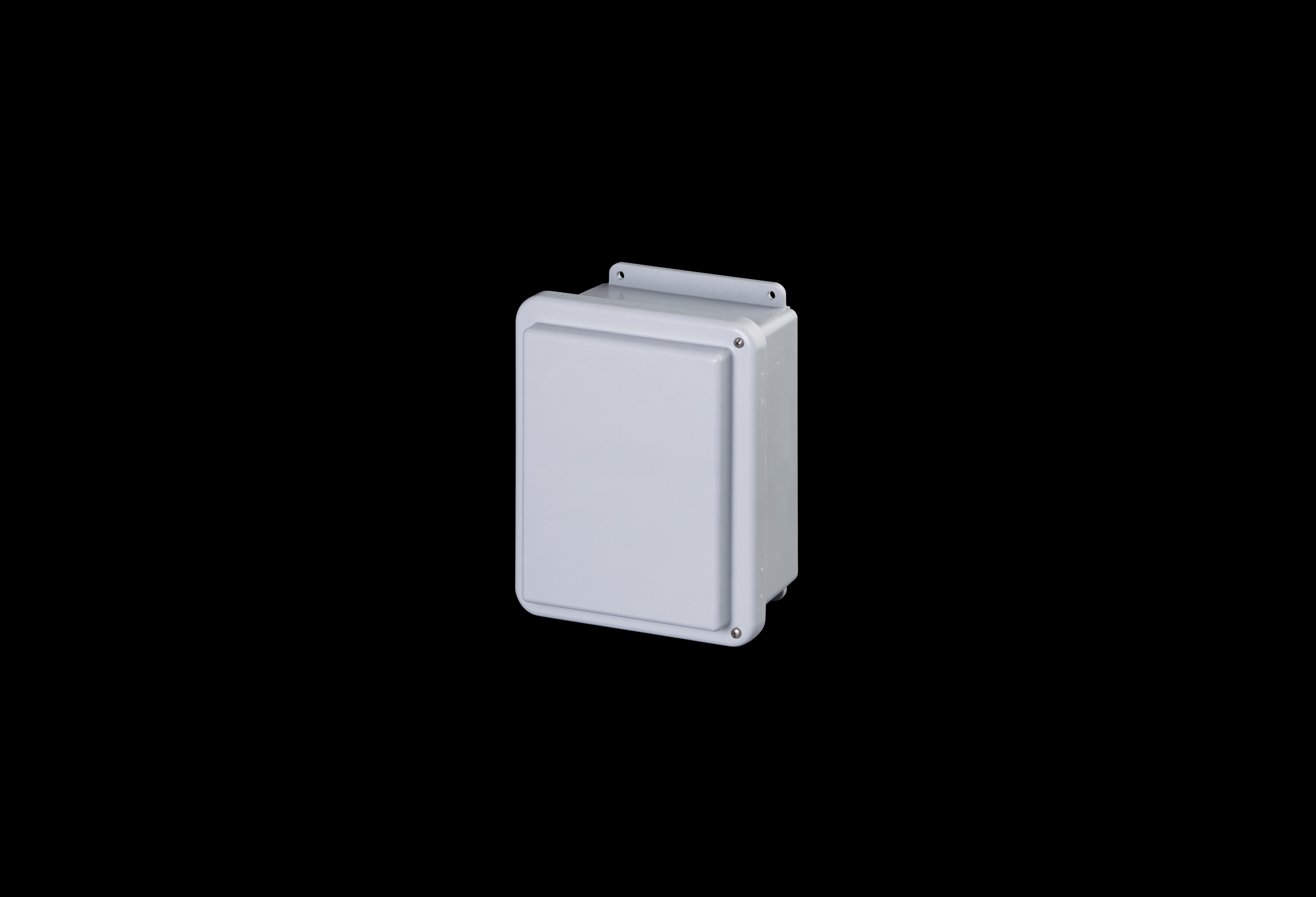 Fiberglass Enclosure 10 x 8 x 5 Inches J Series with Hinged, Screw Down Opaque Crowned Cover by Stahlin