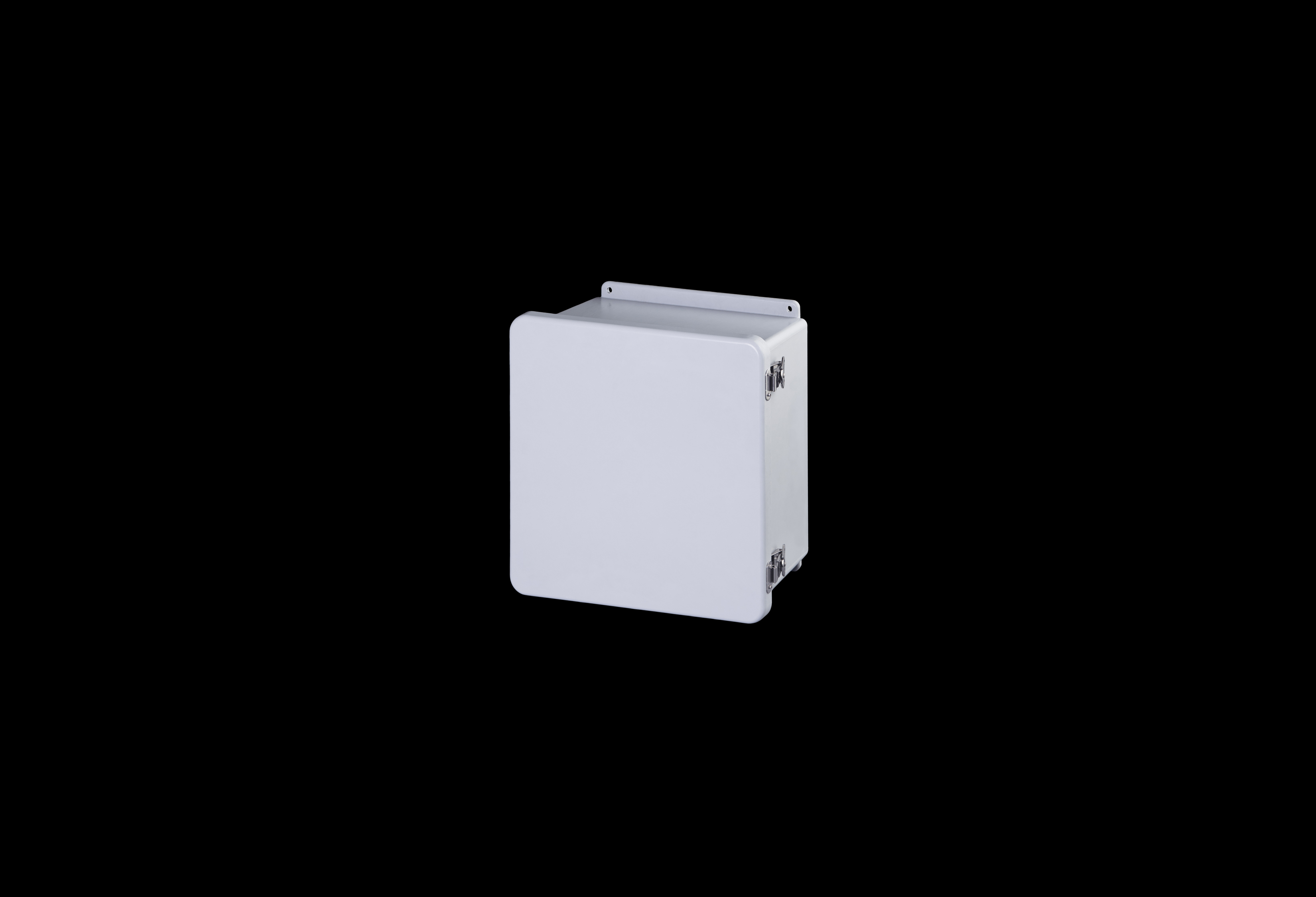 Fiberglass Enclosure 12 x 12 x 6 Inches J Series with Hinged, Twist Latch Opaque Cover by Stahlin