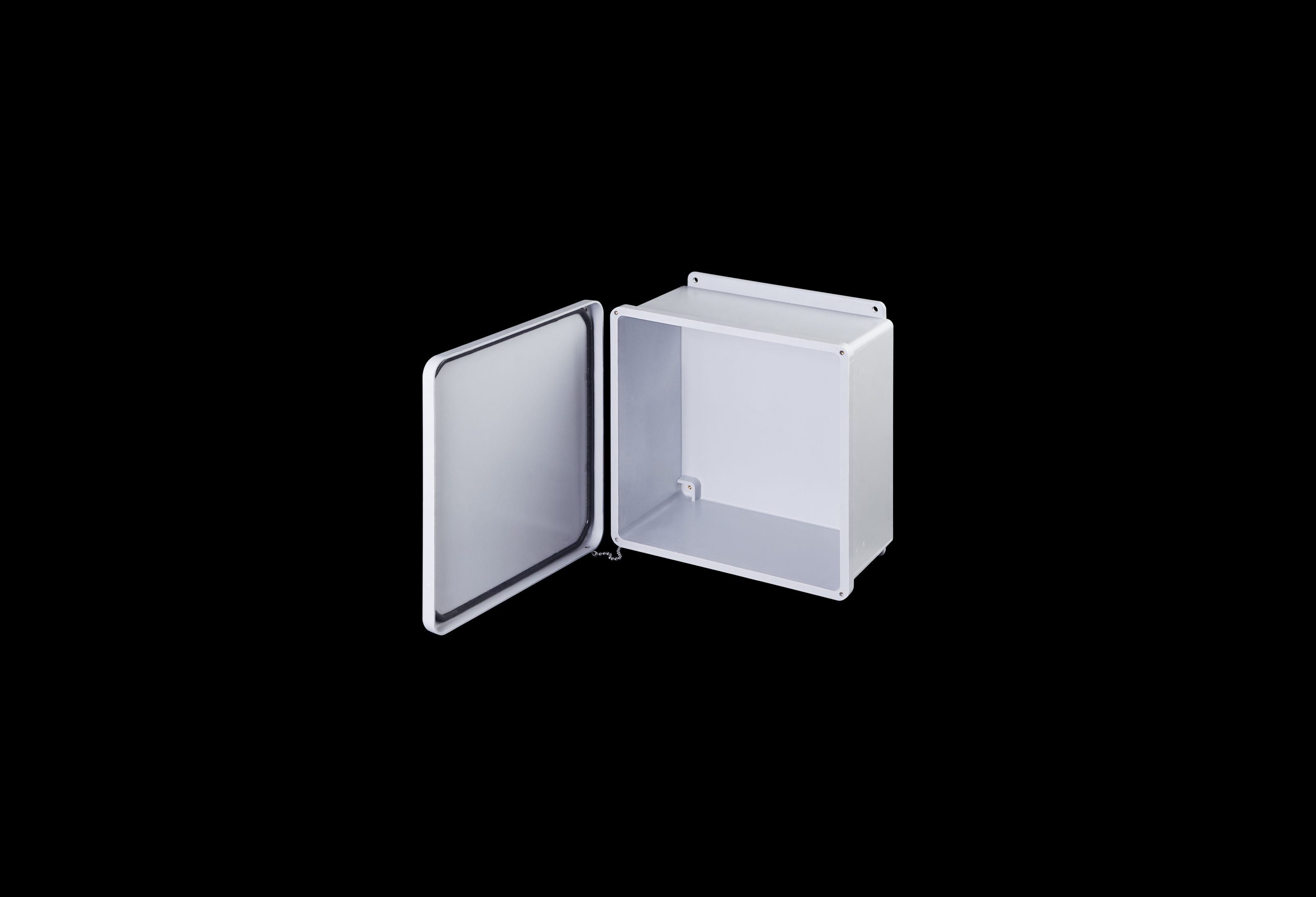 Fiberglass Enclosure 12 x 12 x 6 Inches J Series wwith Opaque Lift Off Cover by Stahlin