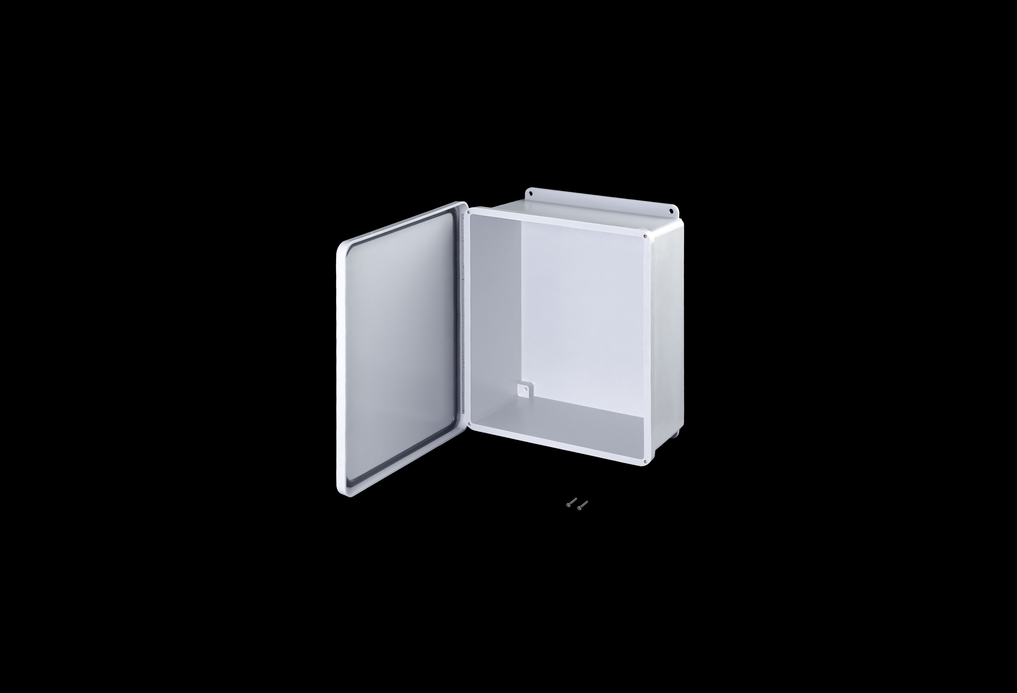 Fiberglass Enclosure 12 x 10 x 5 Inches J Series with Hinged, Screw Down Opaque Cover by Stahlin