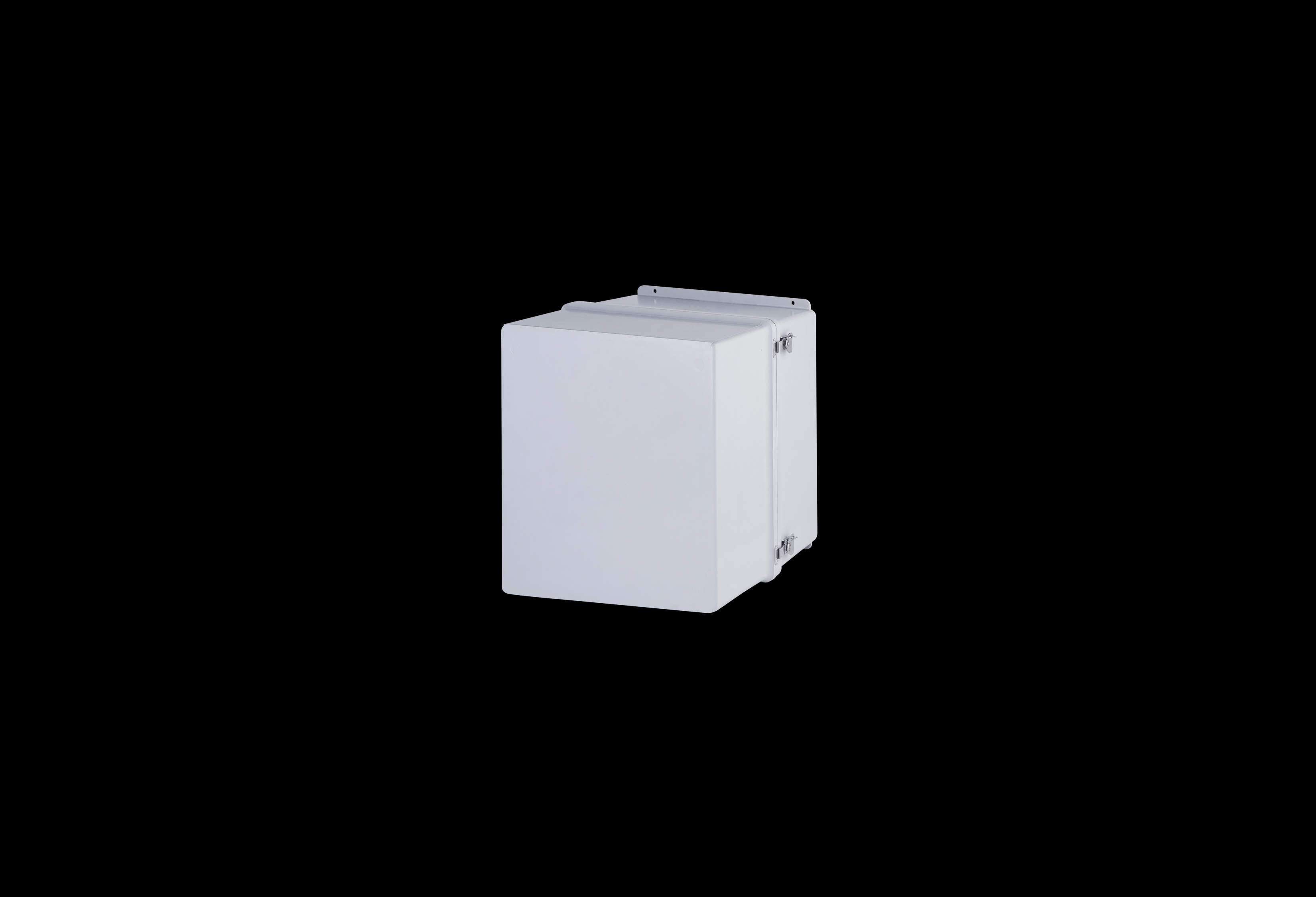 Fiberglass Enclosure 16 x 14 x 12 Inches Fatboy Series with Hinged, Latched Opaque Cover by Stahlin