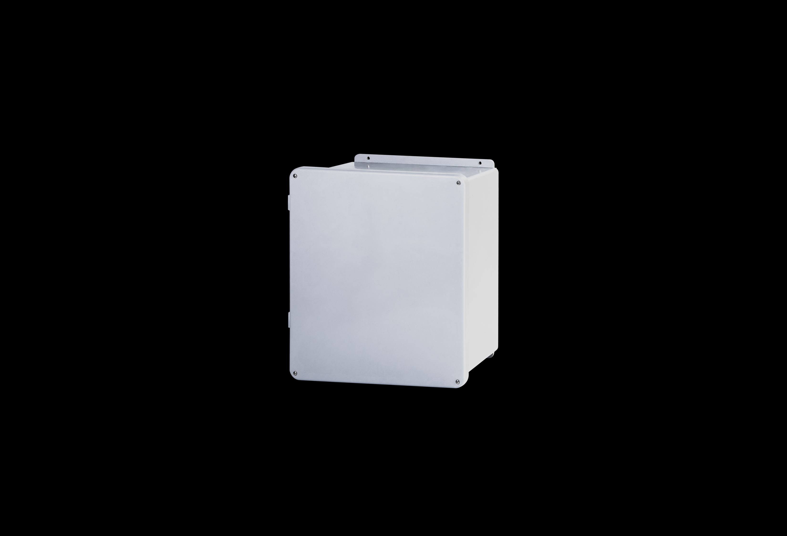 Fiberglass Enclosure 16 x 14 x 6 Inches J Series with Fiberglass Hinged, Screw Down Opaque Cover by Stahlin