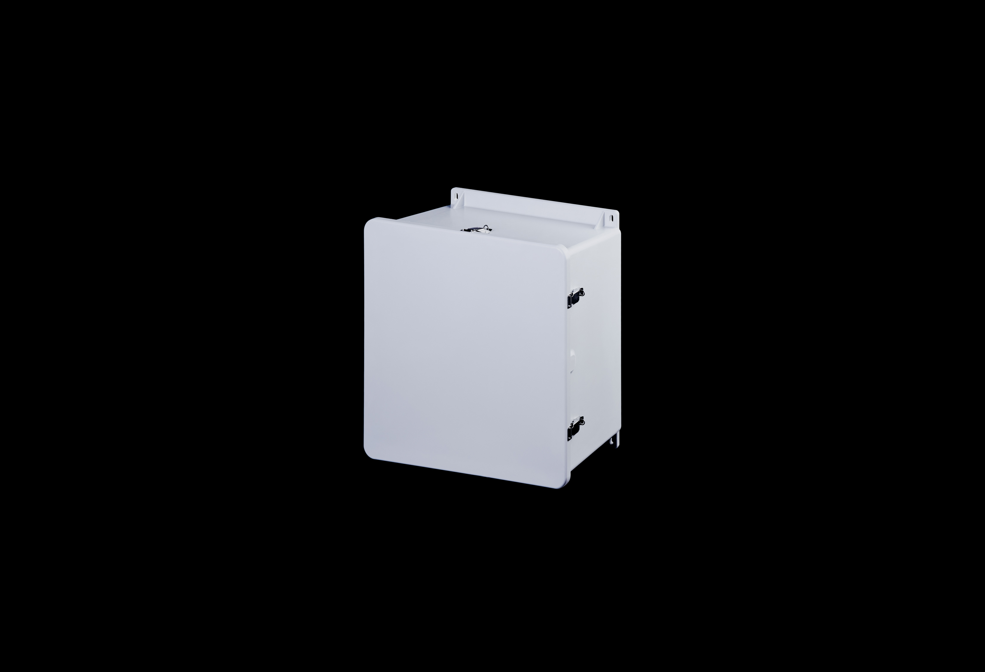 Fiberglass Enclosure 20 x 20 x 10 Inches J Series  with Hinged, Latched Opaque Cover by Stahlin