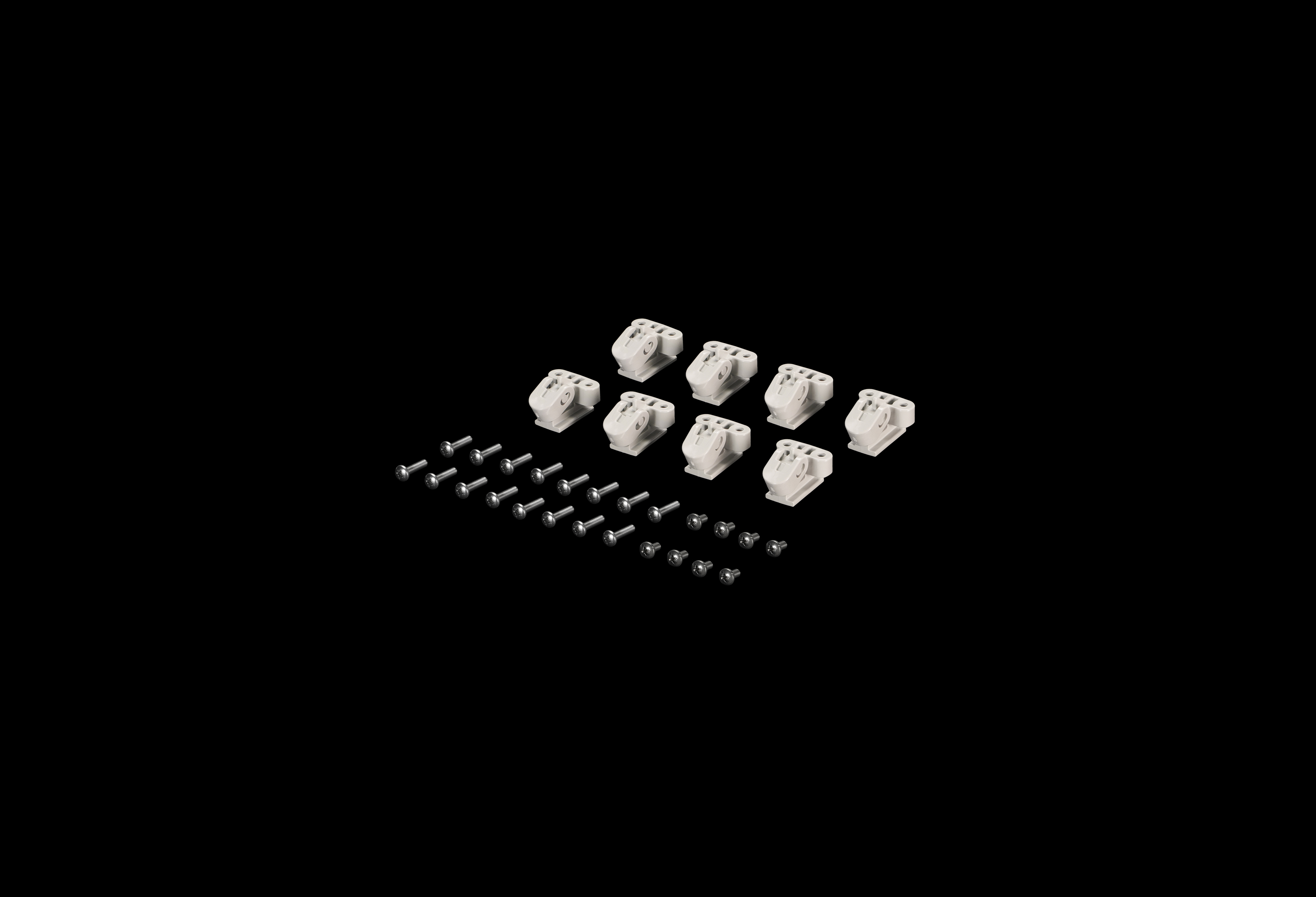 8 Swing Panel Mounts Kit For J3024 Enclosure by Stahlin