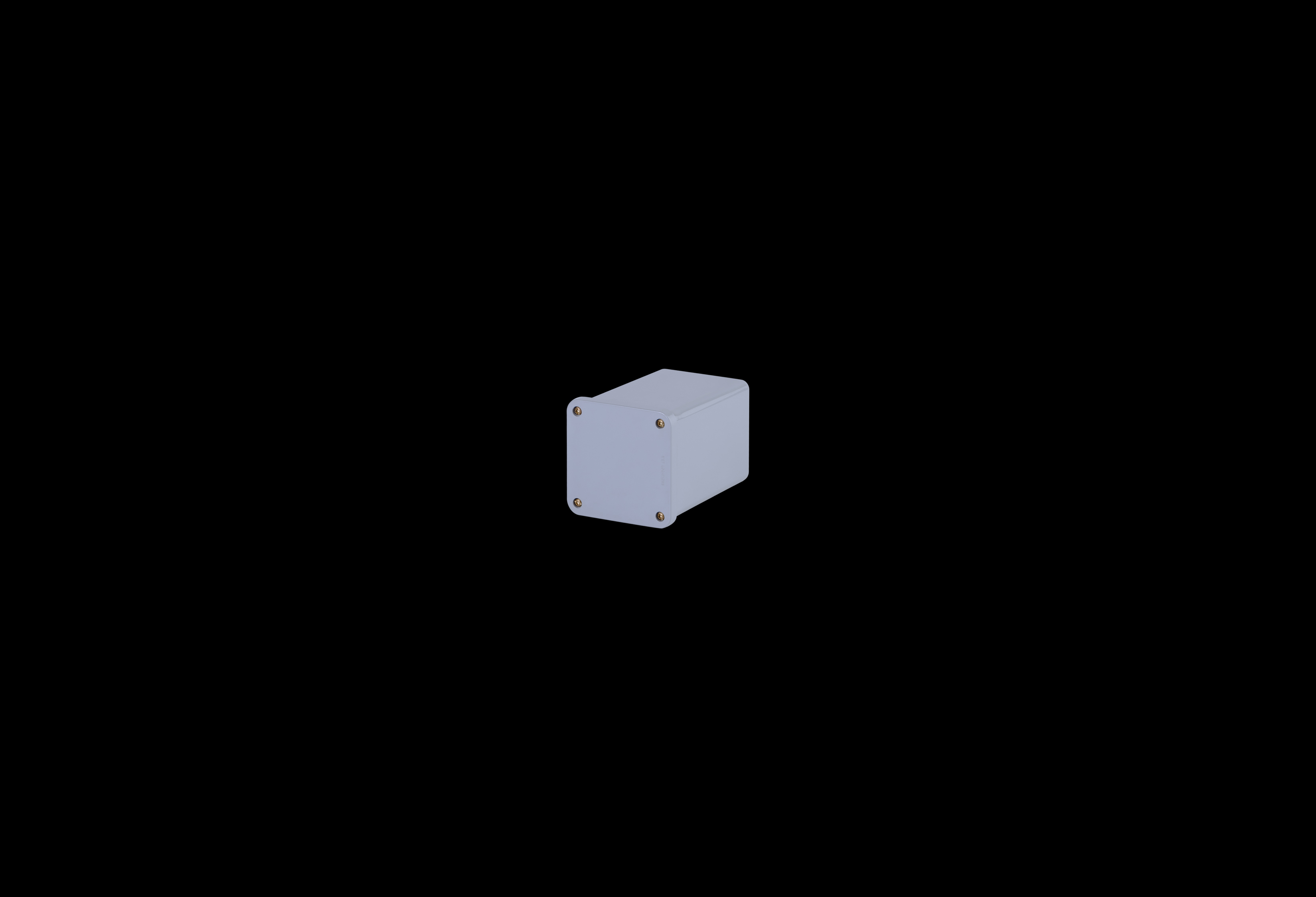 PVC Enclosure 4 x 4 x 6 Inches New Sentry Series  with Opaque Lift Off Cover by Stahlin