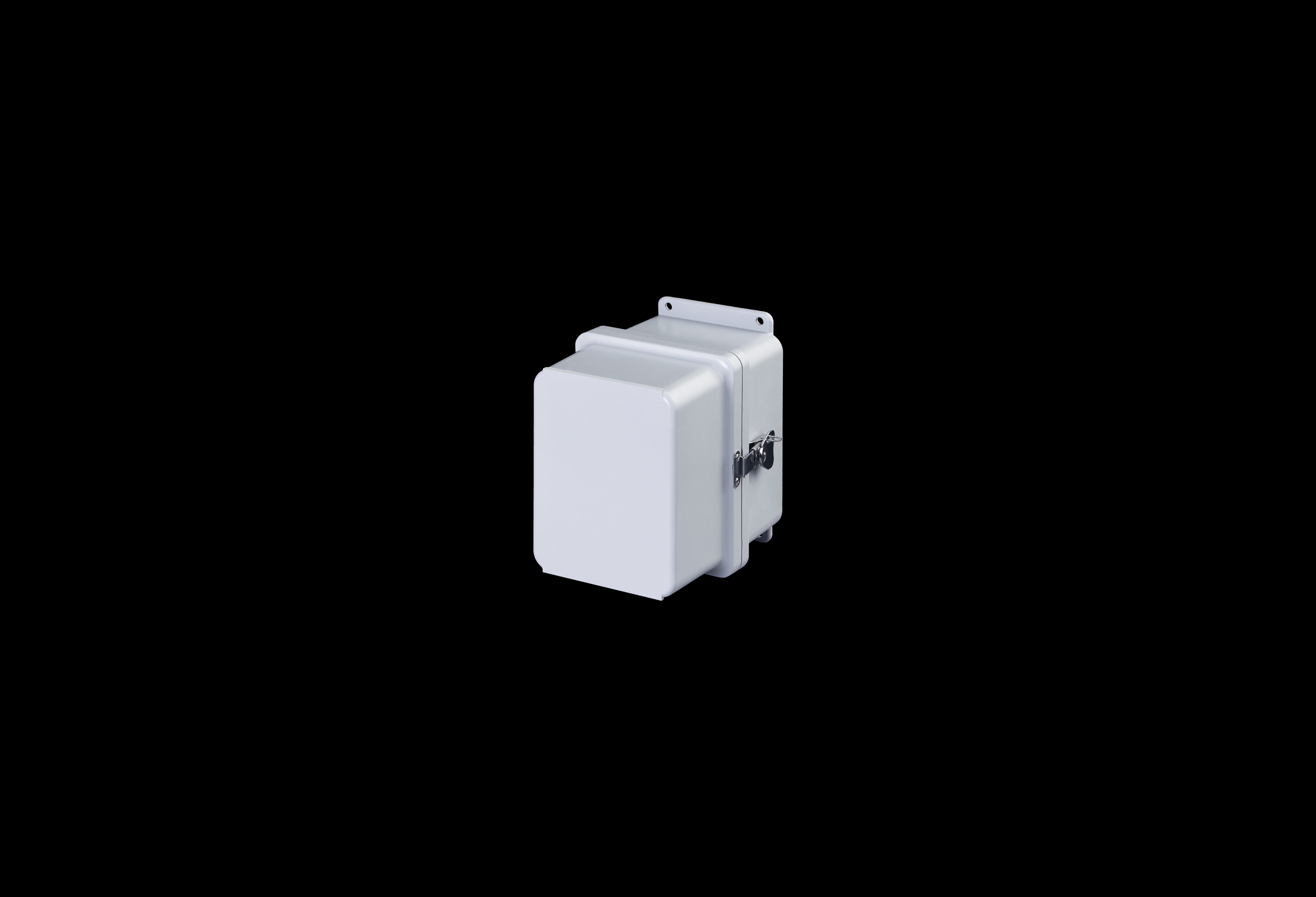 Fiberglass Enclosure 8 x 6 x 8 Inches Fatboy Series with Hinged, Latched Opaque Cover by Stahlin