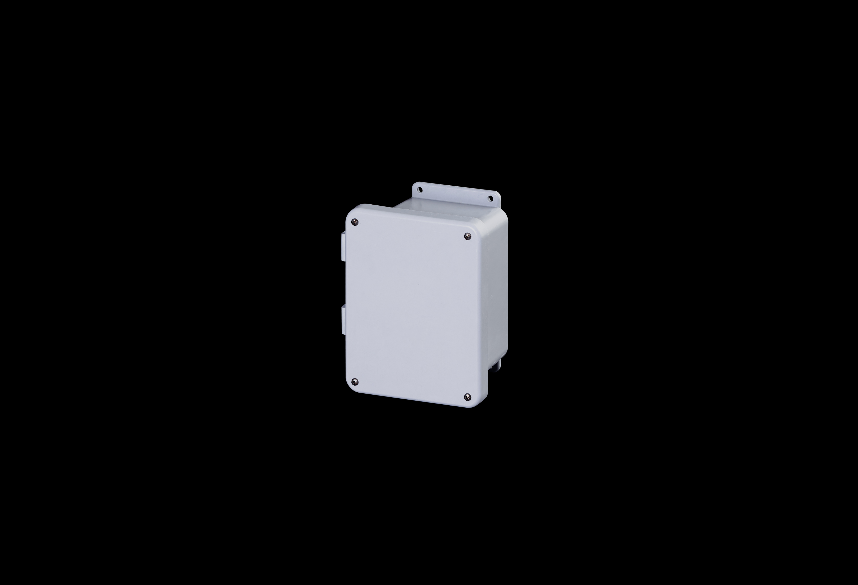 Fiberglass Enclosure 8 x 6 x 4 Inches J Series  with Fiberglass Hinged, Screw Down Opaque Cover by Stahlin