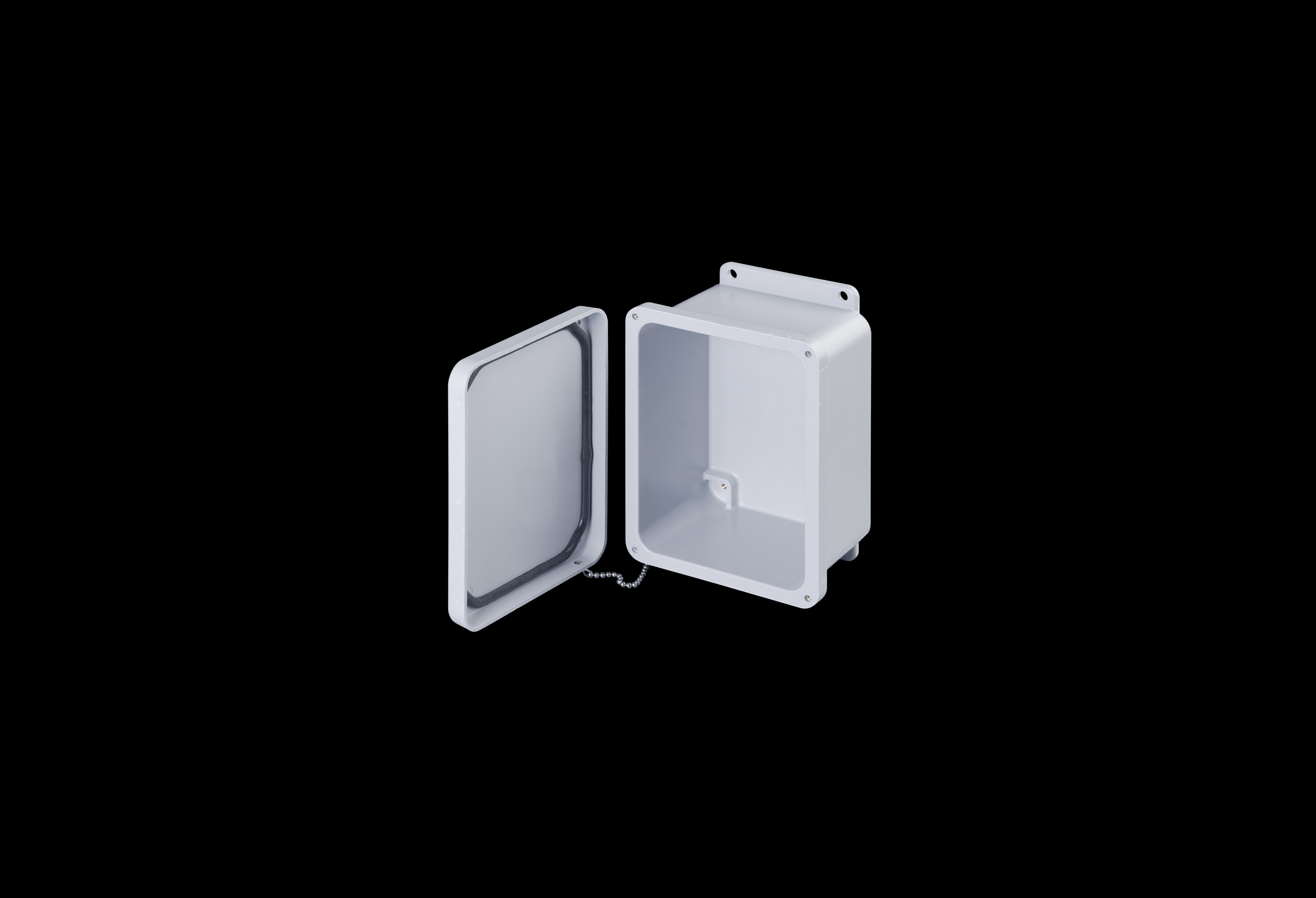 Fiberglass Enclosure 10 x 8 x 4 Inches J Series with Opaque Lift Off Cover by Stahlin