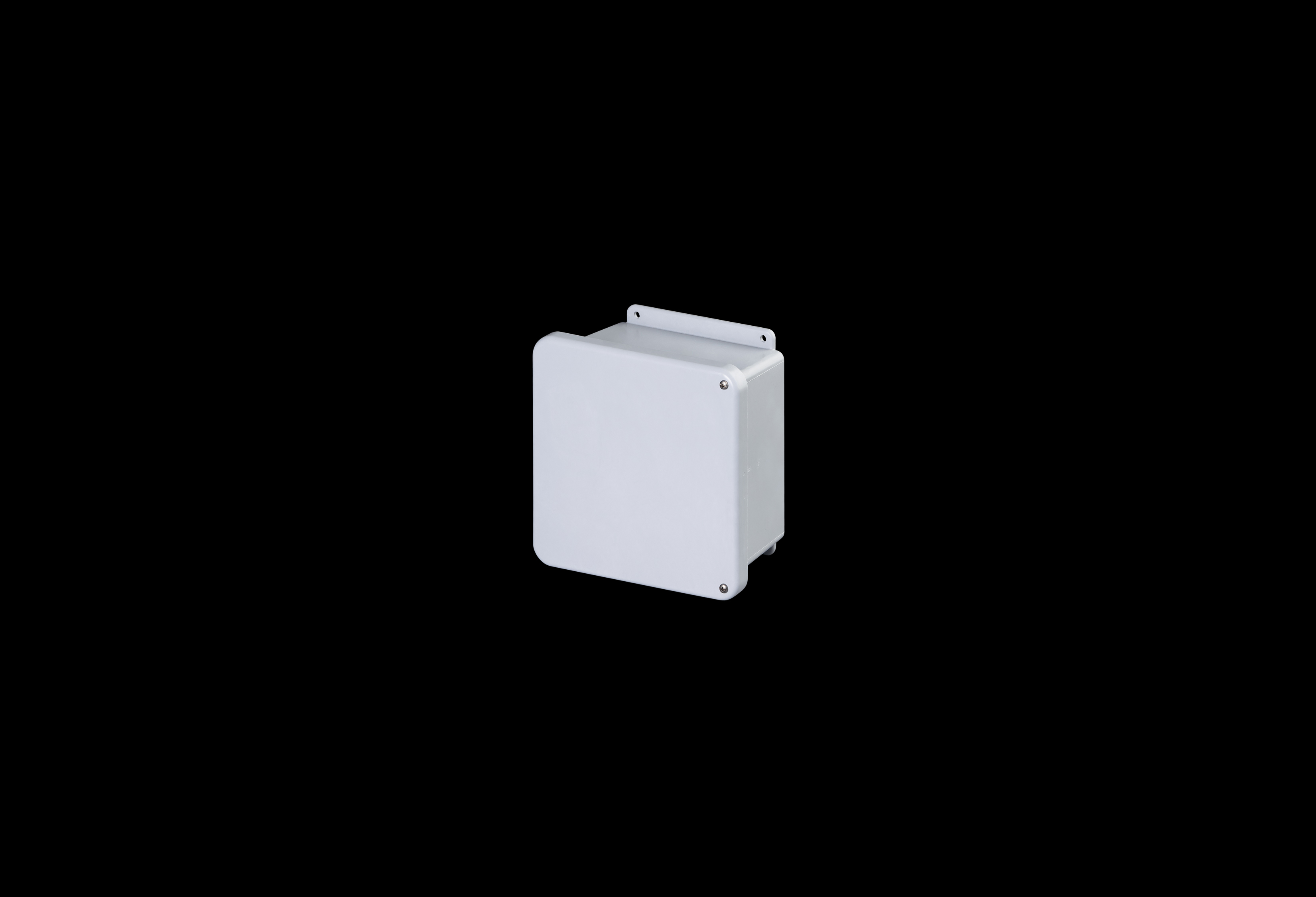 Fiberglass Enclosure 8 x 8 x 4 Inches J Series with Hinged, Screw Down Opaque Cover by Stahlin