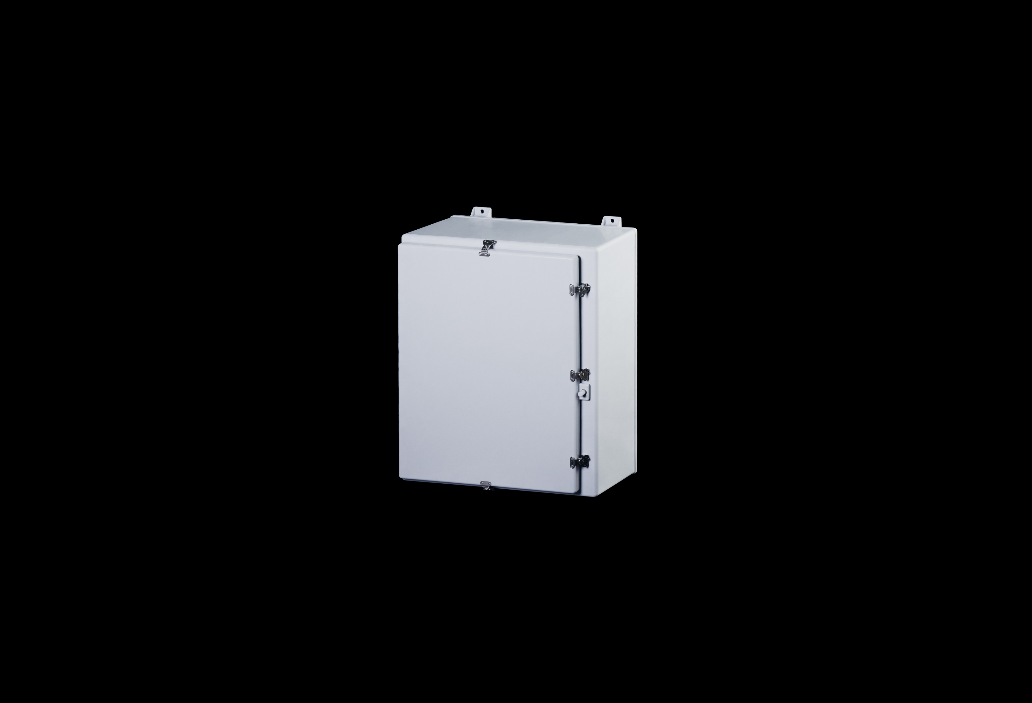 Fiberglass Enclosure 30 x 24 x 10 Inches N Series Large with Stainless Steel Hinged, Latched Opaque Cover by Stahlin