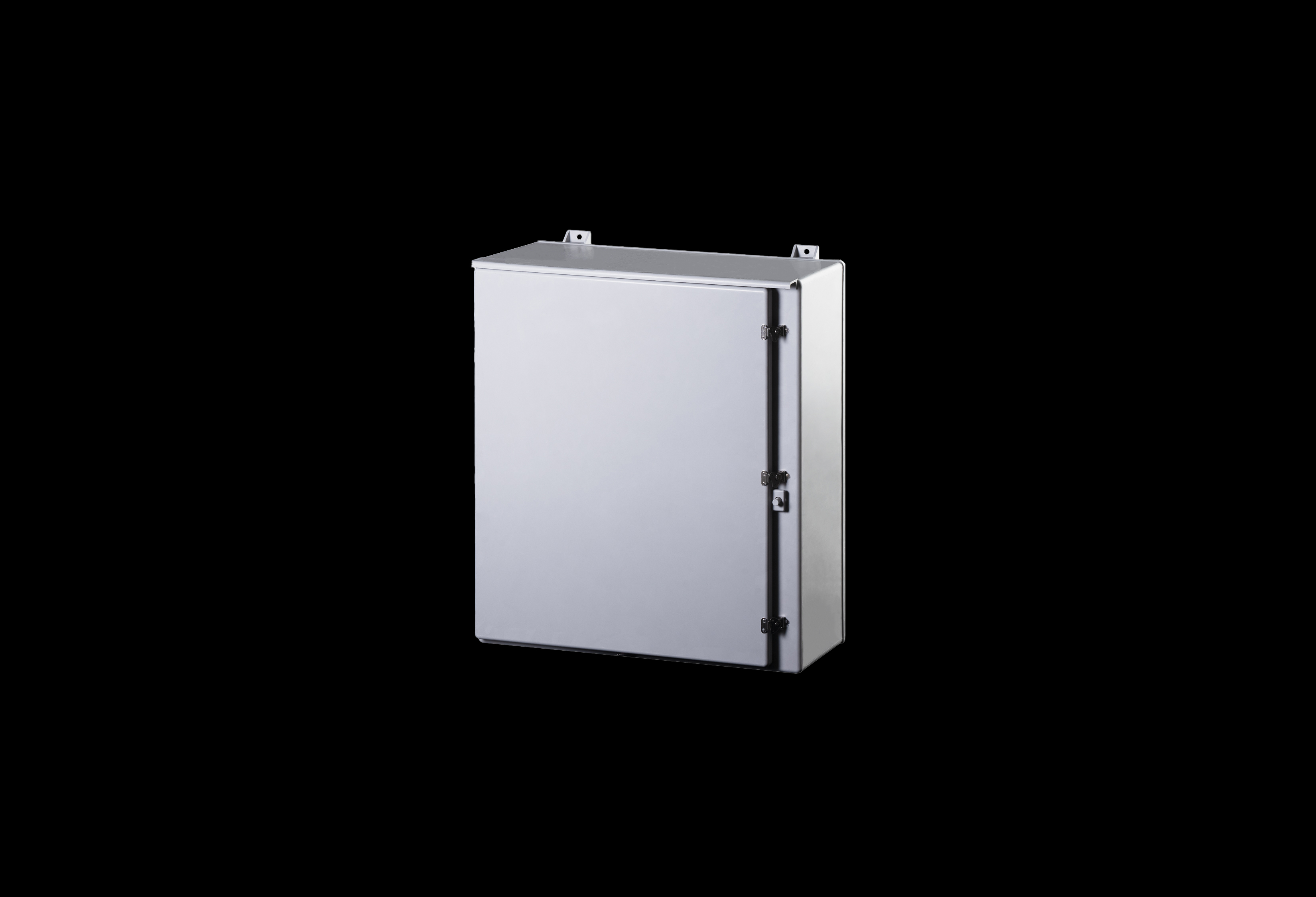 Fiberglass Enclosure 24 x 12 x 10 Inches N Series with Stainless Steel Hinged, Latched Opaque Cover by Stahlin