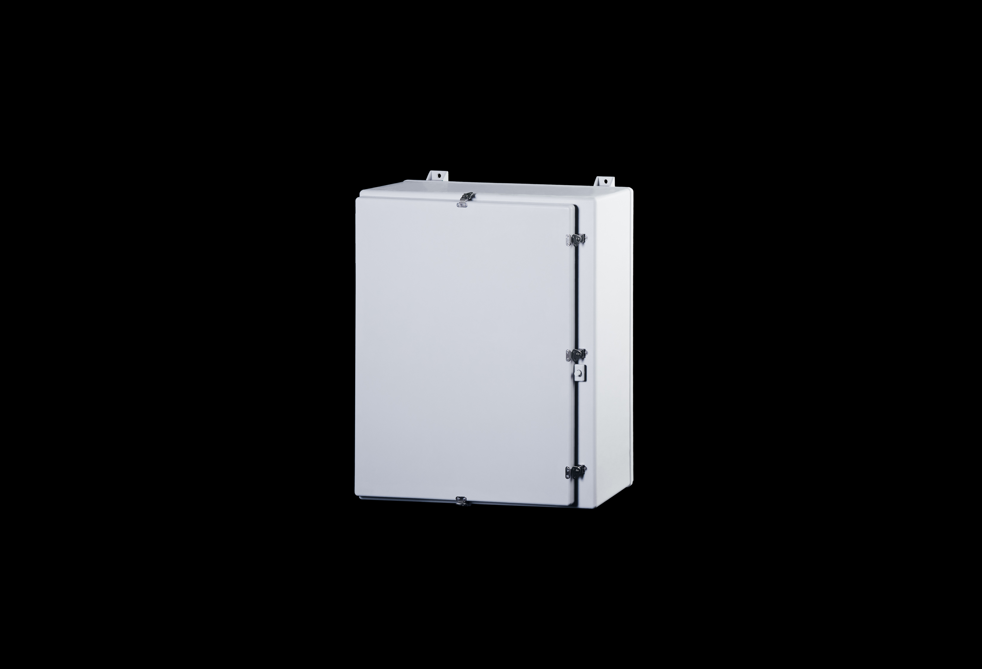 Fiberglass Enclosure 36 x 30 x 10 Inches N Series Large with Stainless Steel Hinged, Latched Opaque Cover by Stahlin