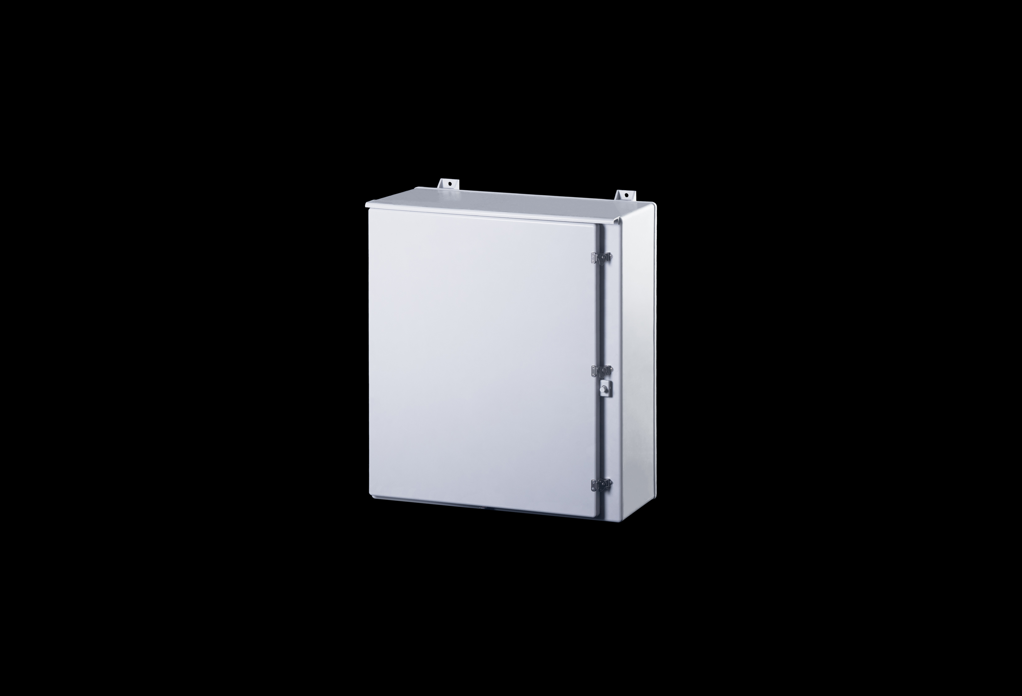 Fiberglass Enclosure 36 x 30 x 10 Inches N Series with Stainless Steel Hinged, Latched Opaque Cover by Stahlin