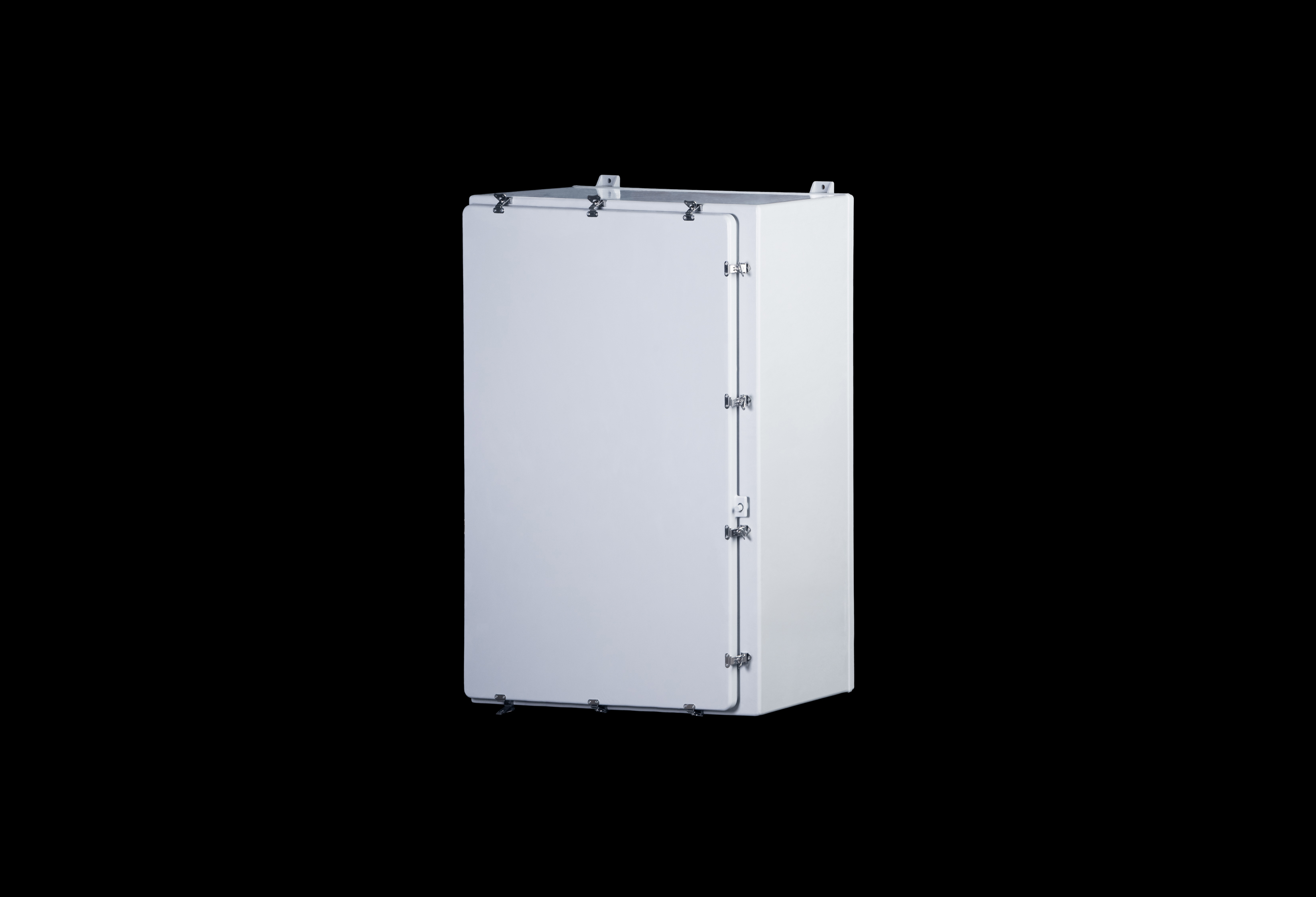 Fiberglass Enclosure 48 x 36 x 12 Inches N Series Large with Stainless Steel Hinged, Latched Opaque Cover by Stahlin