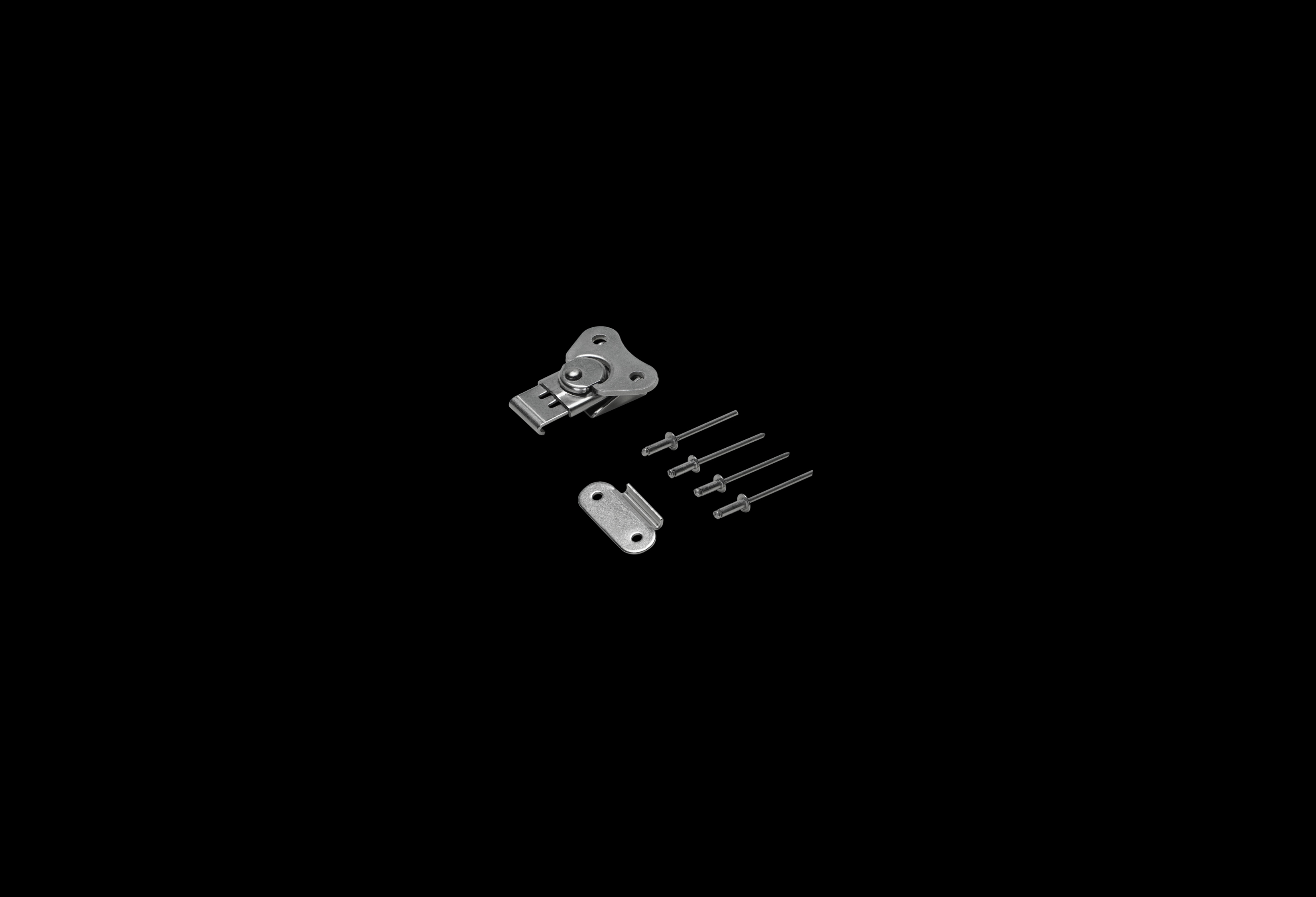Link Lock Stainless Steel Latch Kit Used On N Series Type 12, 3R and 4X by Stahlin