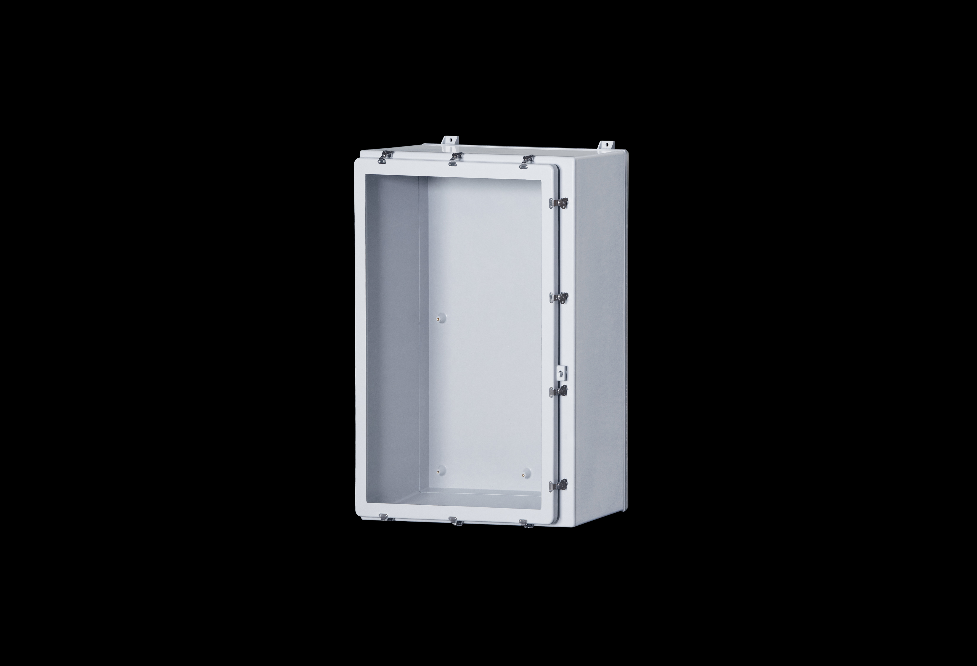 Fiberglass Enclosure 30 x 24 x 10 Inches N Series Large with Window and Stainless Steel Hinged, Latched Opaque Cover by Stahlin