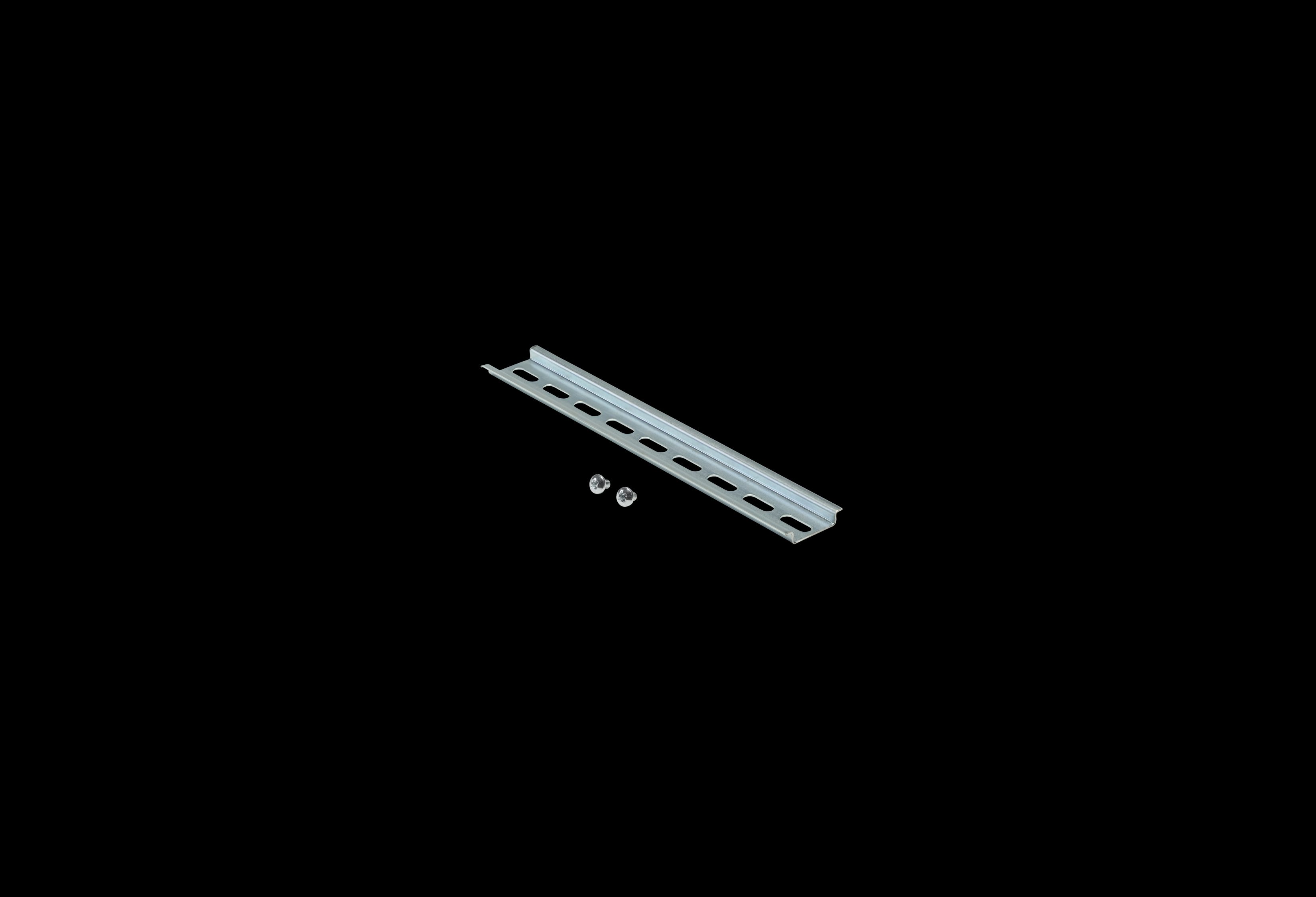 DIN Rail Kit Including 10 Inch DIN Rail And Two Trilobular Screws by Stahlin