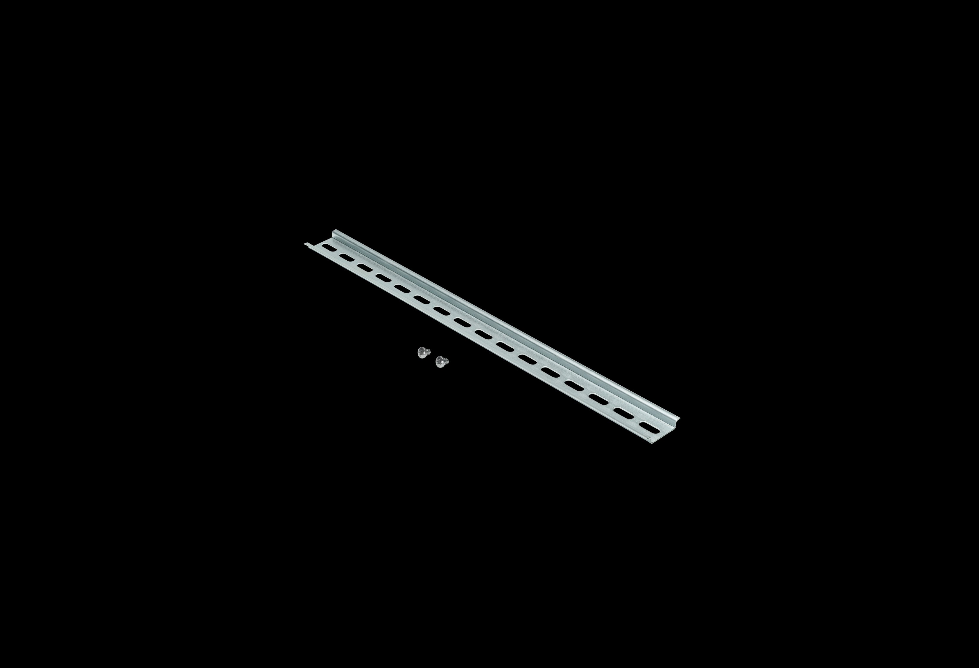 DIN Rail Kit Including 14 Inch DIN Rail And Two Trilobular Screws by Stahlin