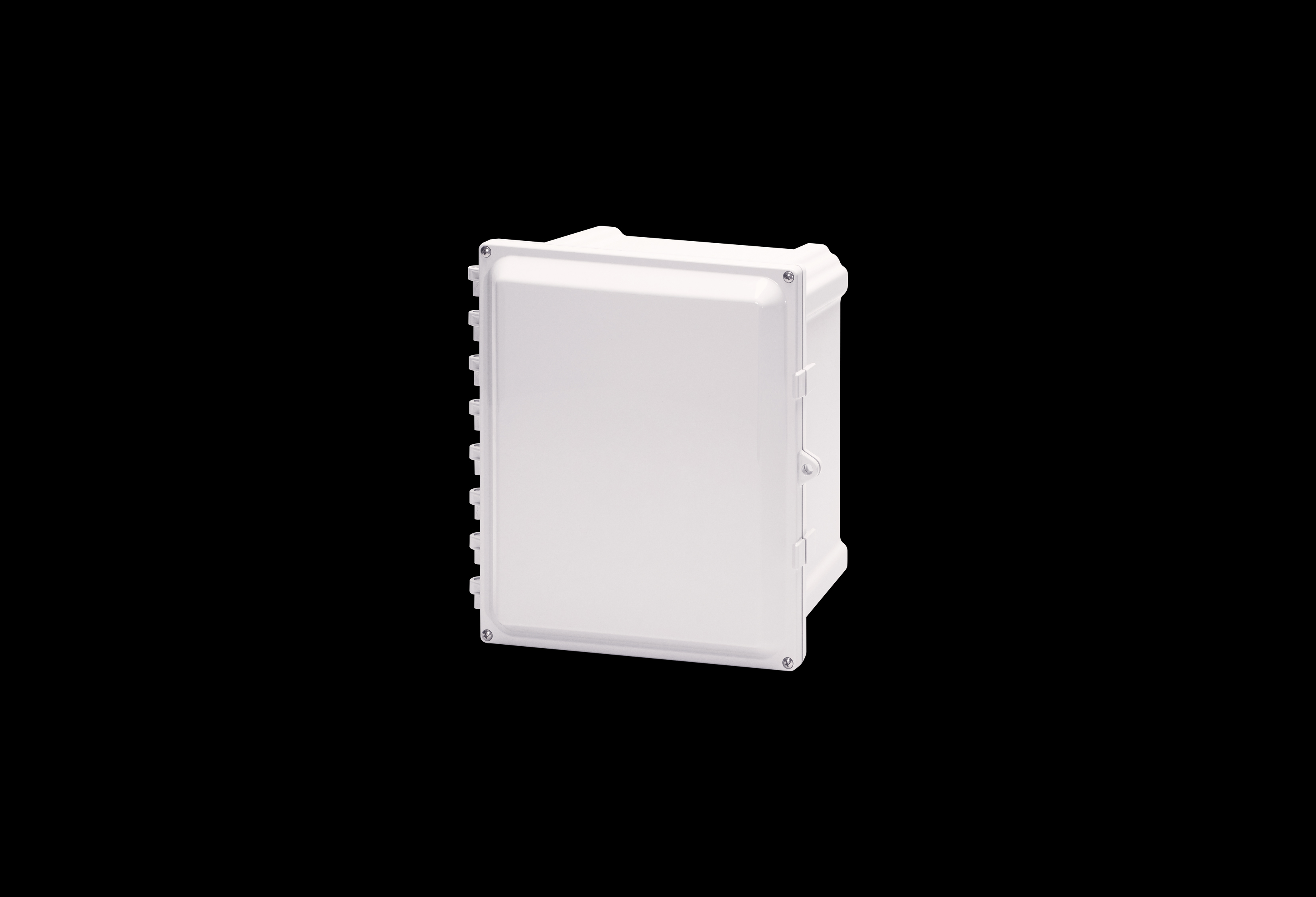 Polycarbonate Enclosure 18 x 16 x 10 Inches PolyStar Series HW Opaque Screw Down Cover without Latches by Stahlin