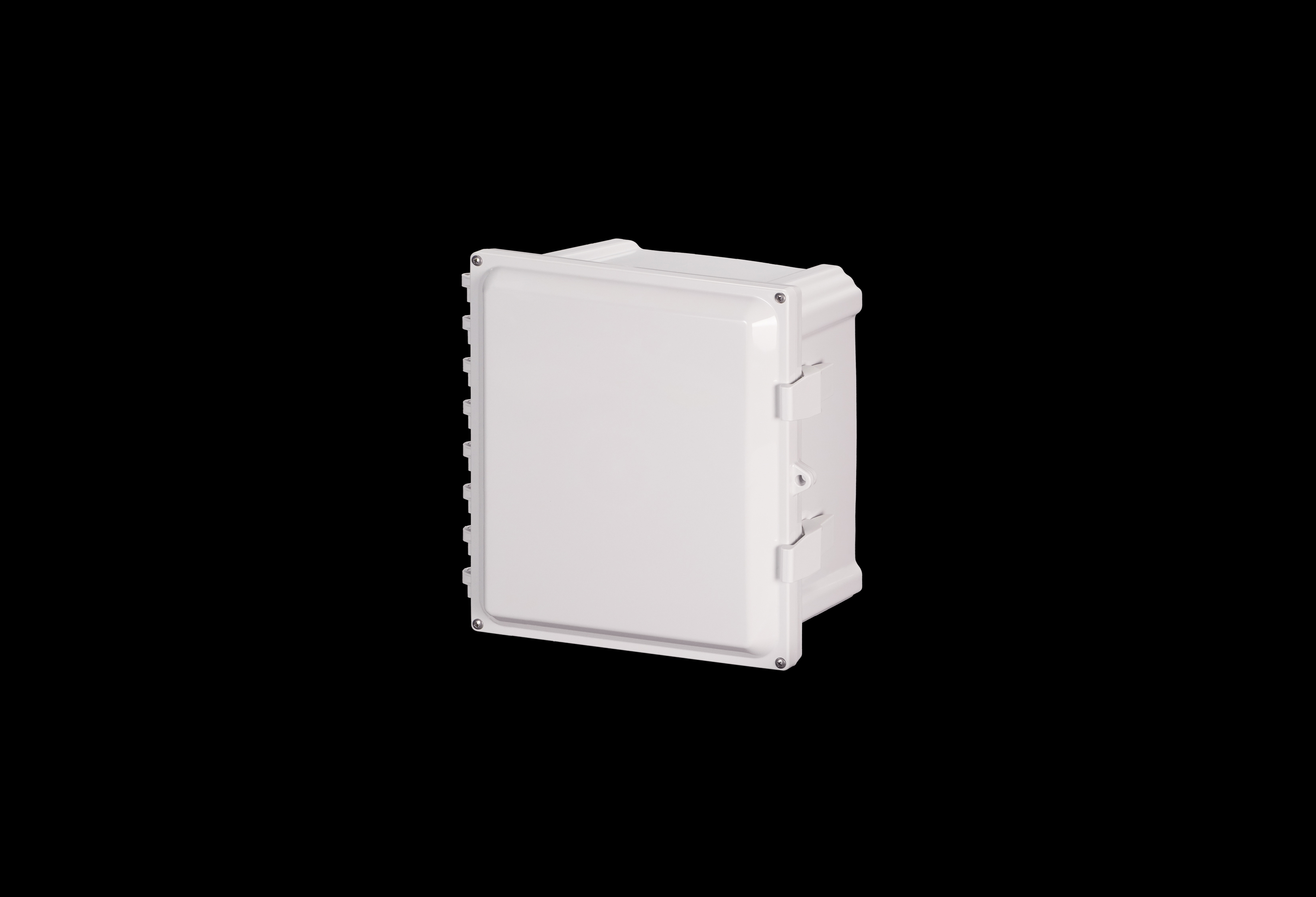Polycarbonate Enclosure 10 x 10 x 6 Inches PolyStar Series Opaque Cover with Weight Distribution Shelf by Stahlin