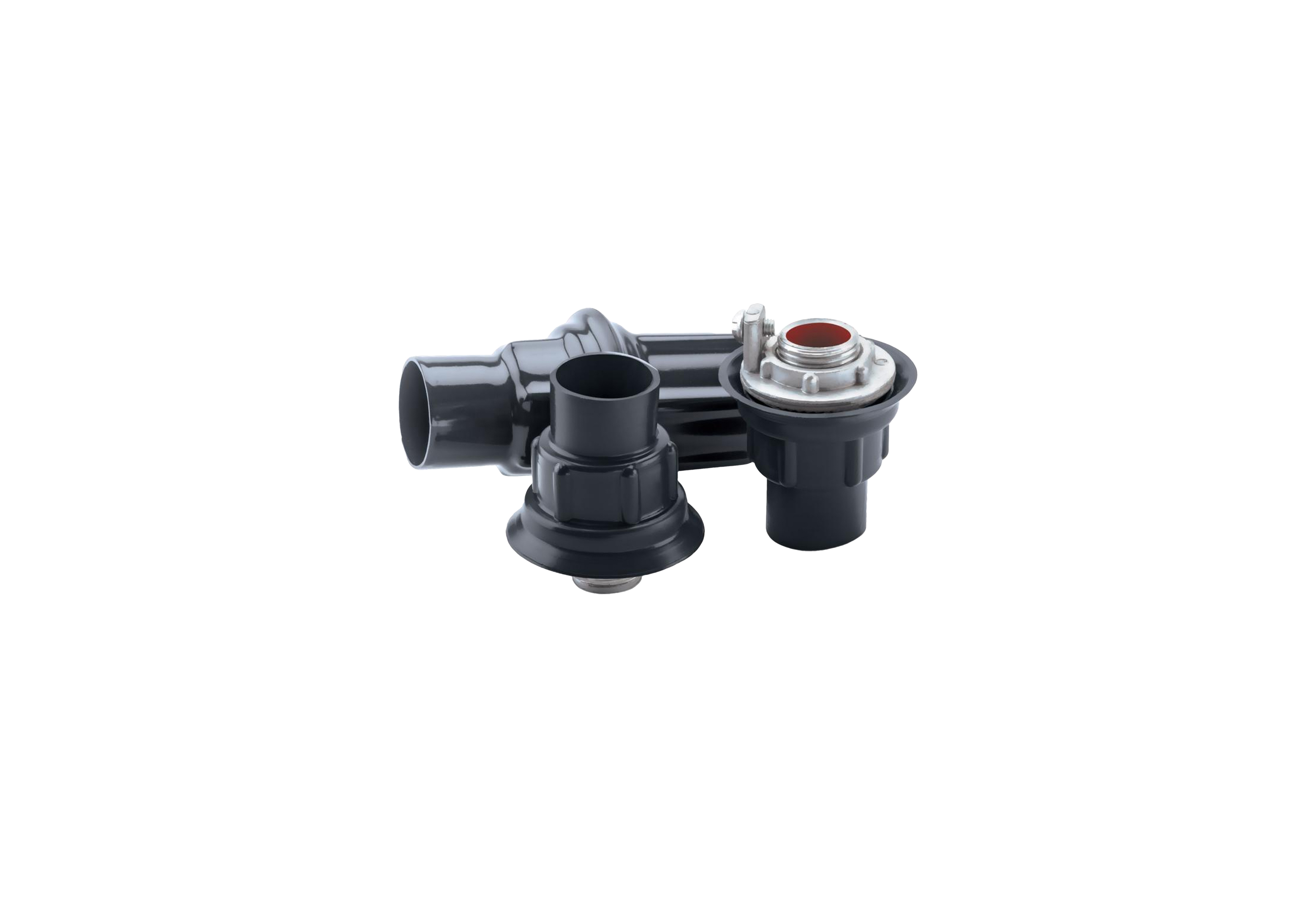 PVC Coated STG Rigid Conduit Knockout Hub with Ground 3/4 Inch by Stahlin