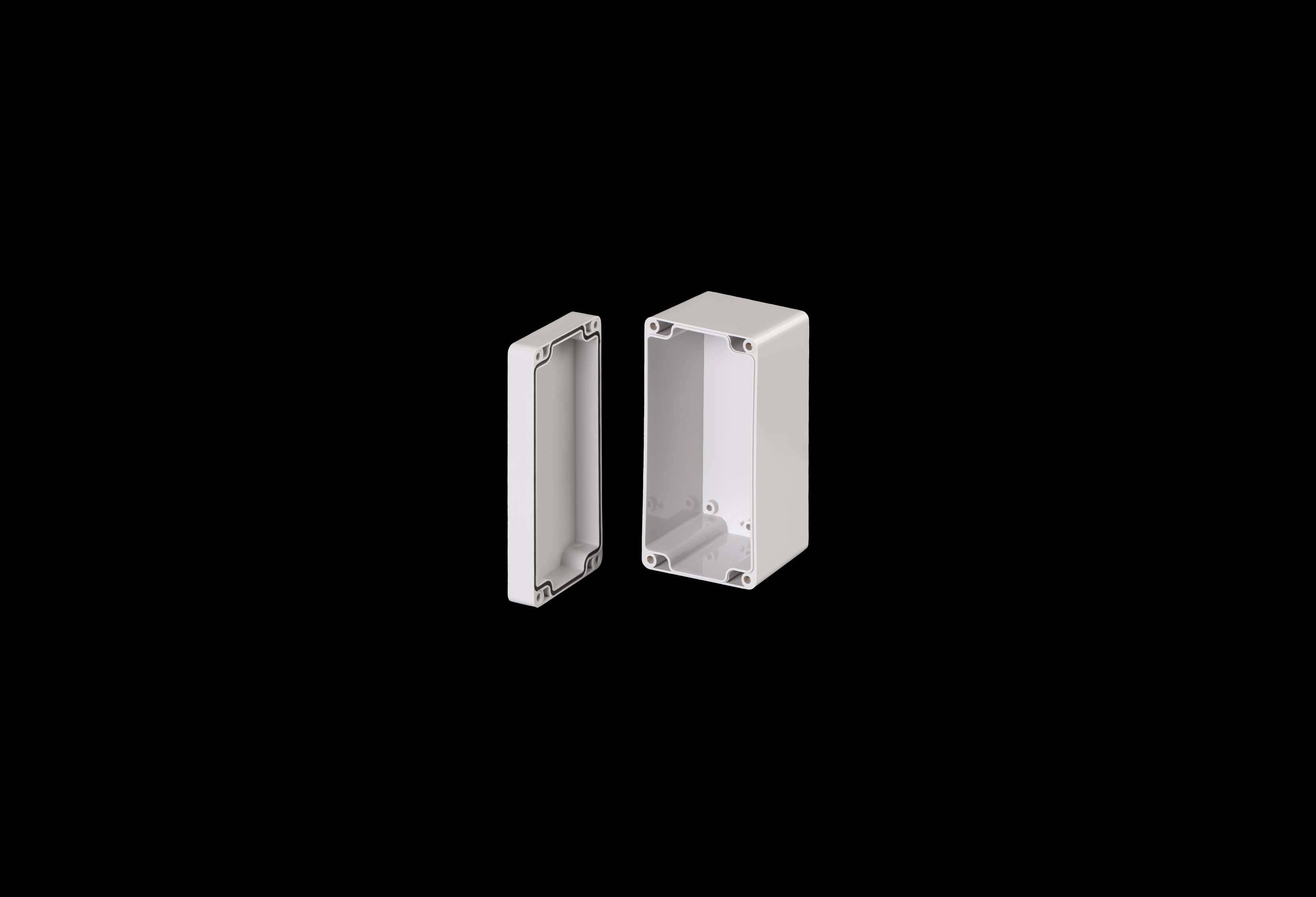 Polycarbonate Enclosure Small  6 x 3 x 1 Inches Starke Series with Opaque Lift Off Cover by Stahlin