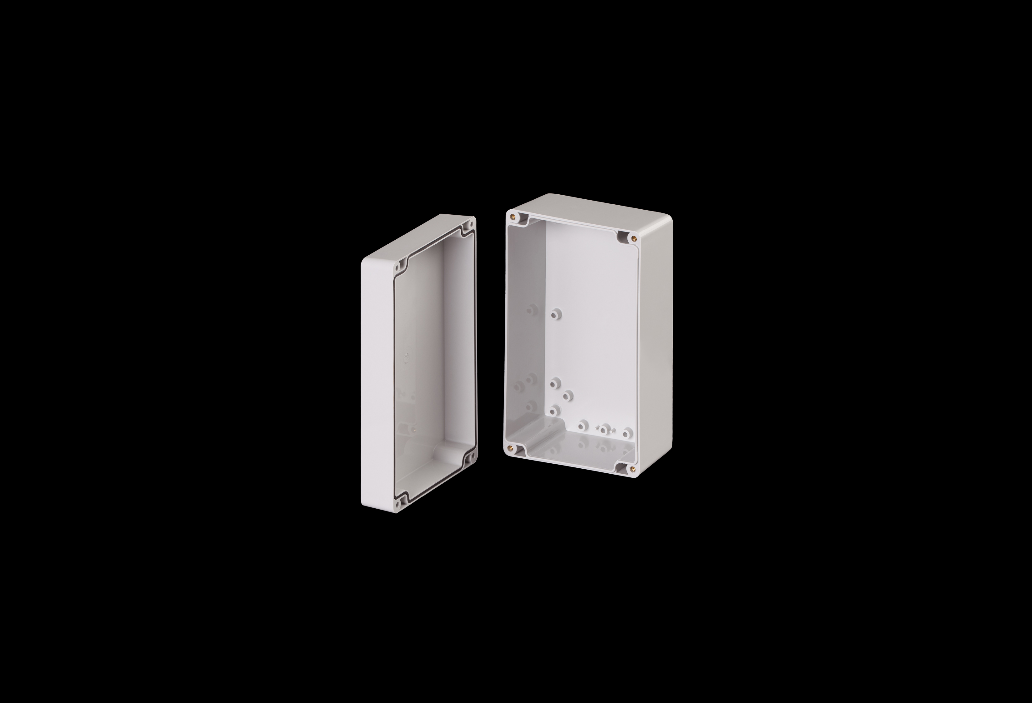Polycarbonate Enclosure Small  8 x 5 x 3 Inches Starke Series with Opaque Lift Off Cover by Stahlin