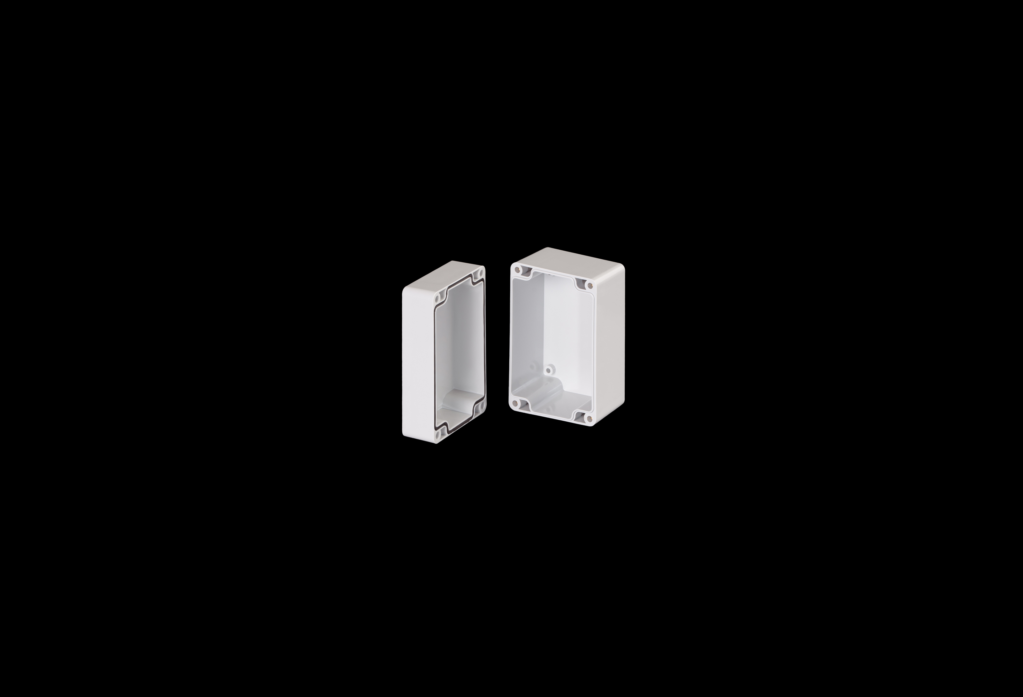 Polycarbonate Enclosure Small  5 x 3 x 3 Inches Starke Series with Opaque Lift Off Cover by Stahlin